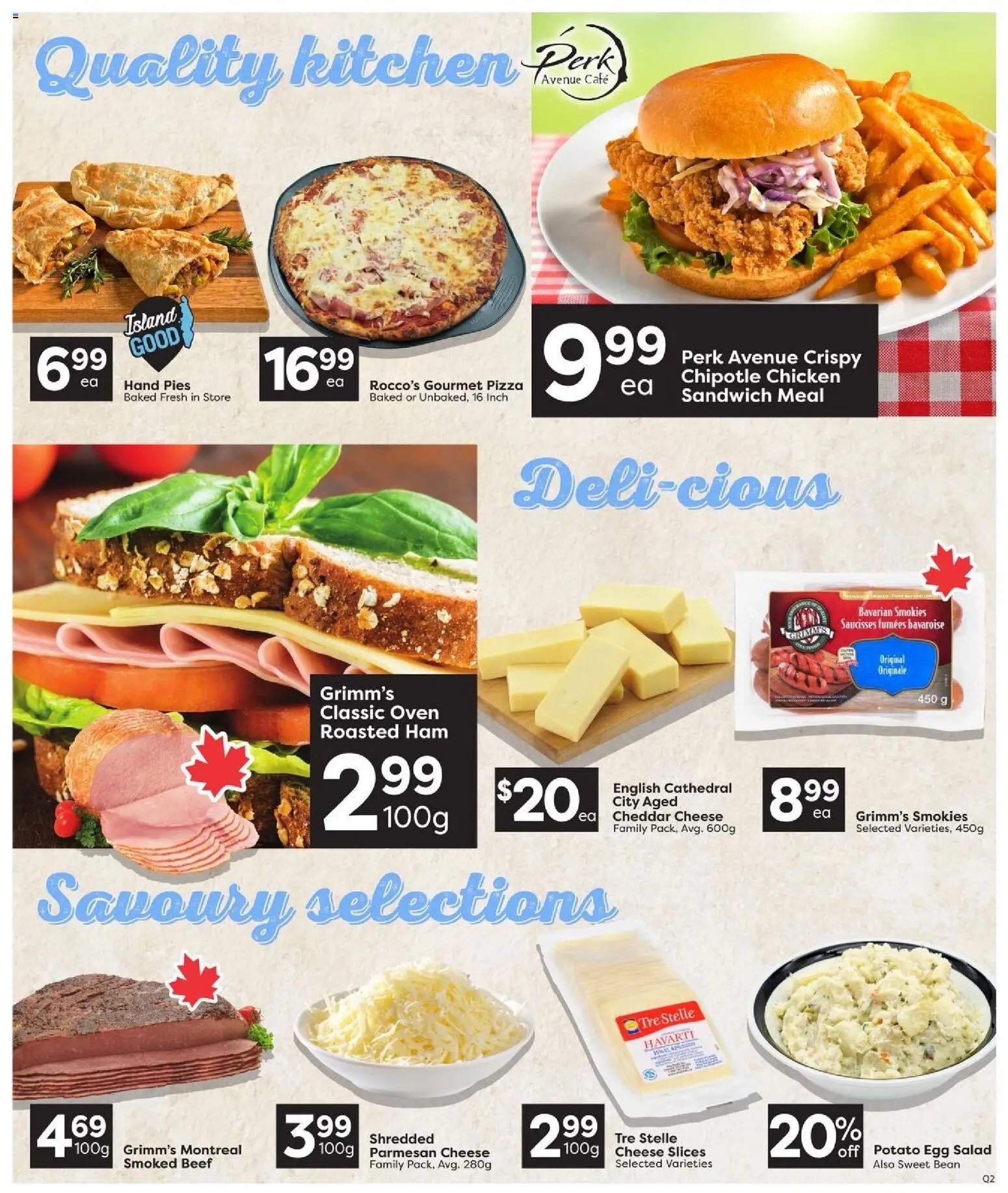 Quality Foods weekly flyer / circulaire