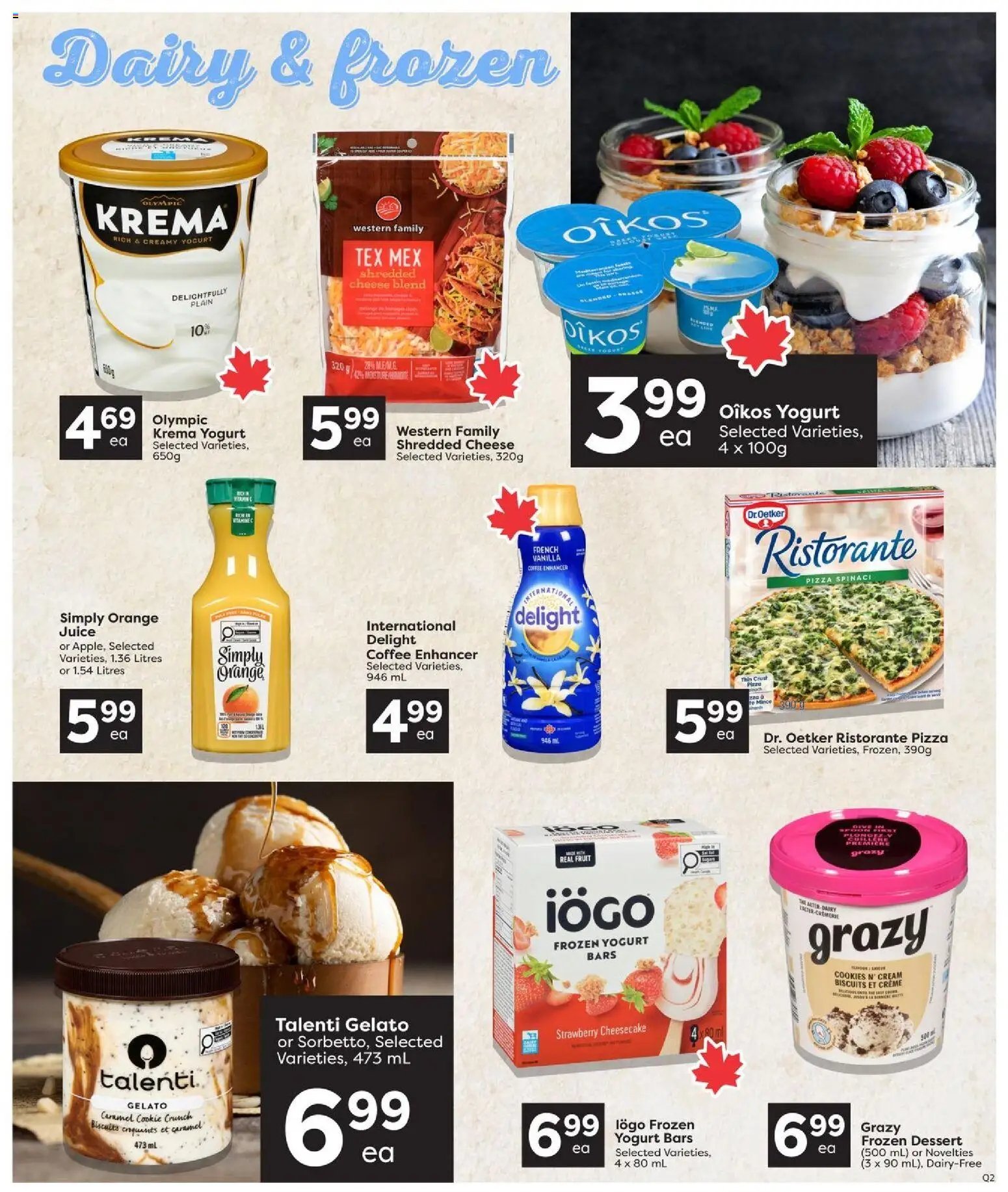 Quality Foods weekly flyer / circulaire