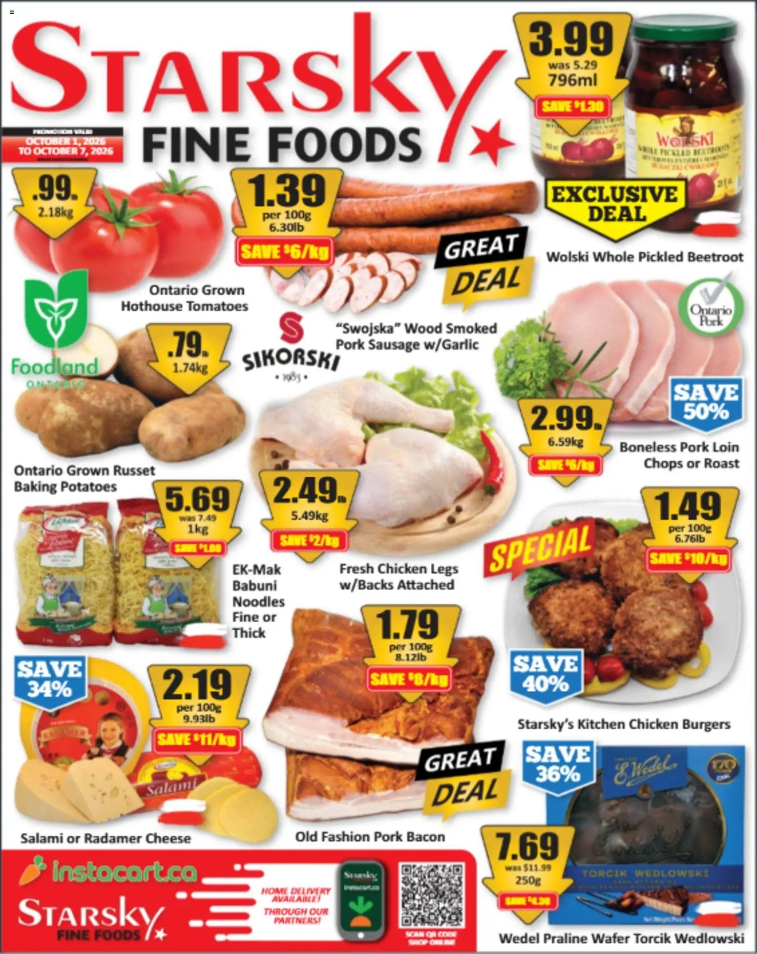 Starsky weekly flyer / circulaire