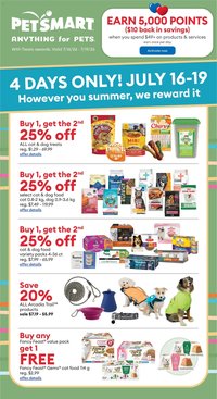 Petsmart - Weekend Flyer