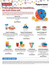 Tupperware flyer - Core collection