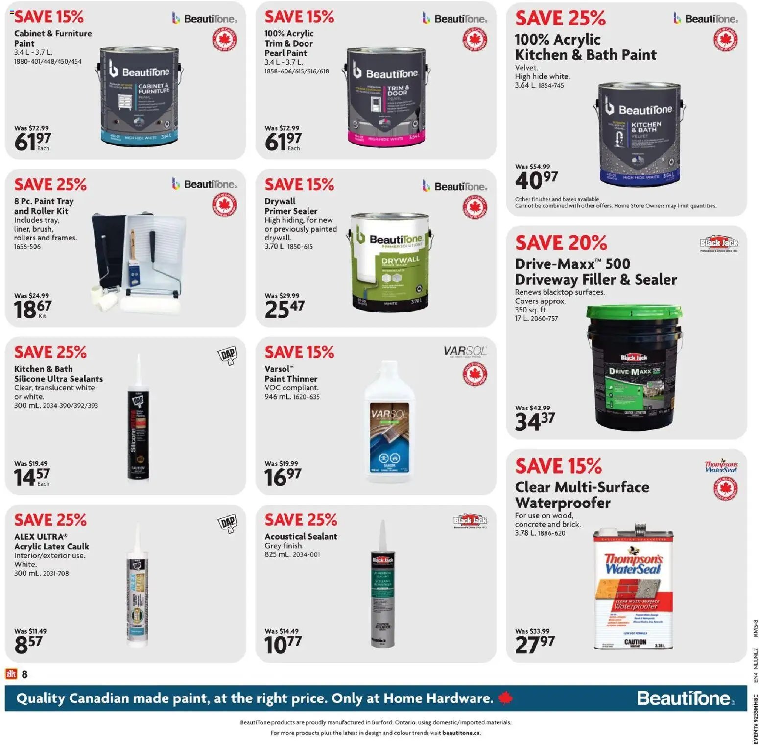 Home Hardware flyer - NL