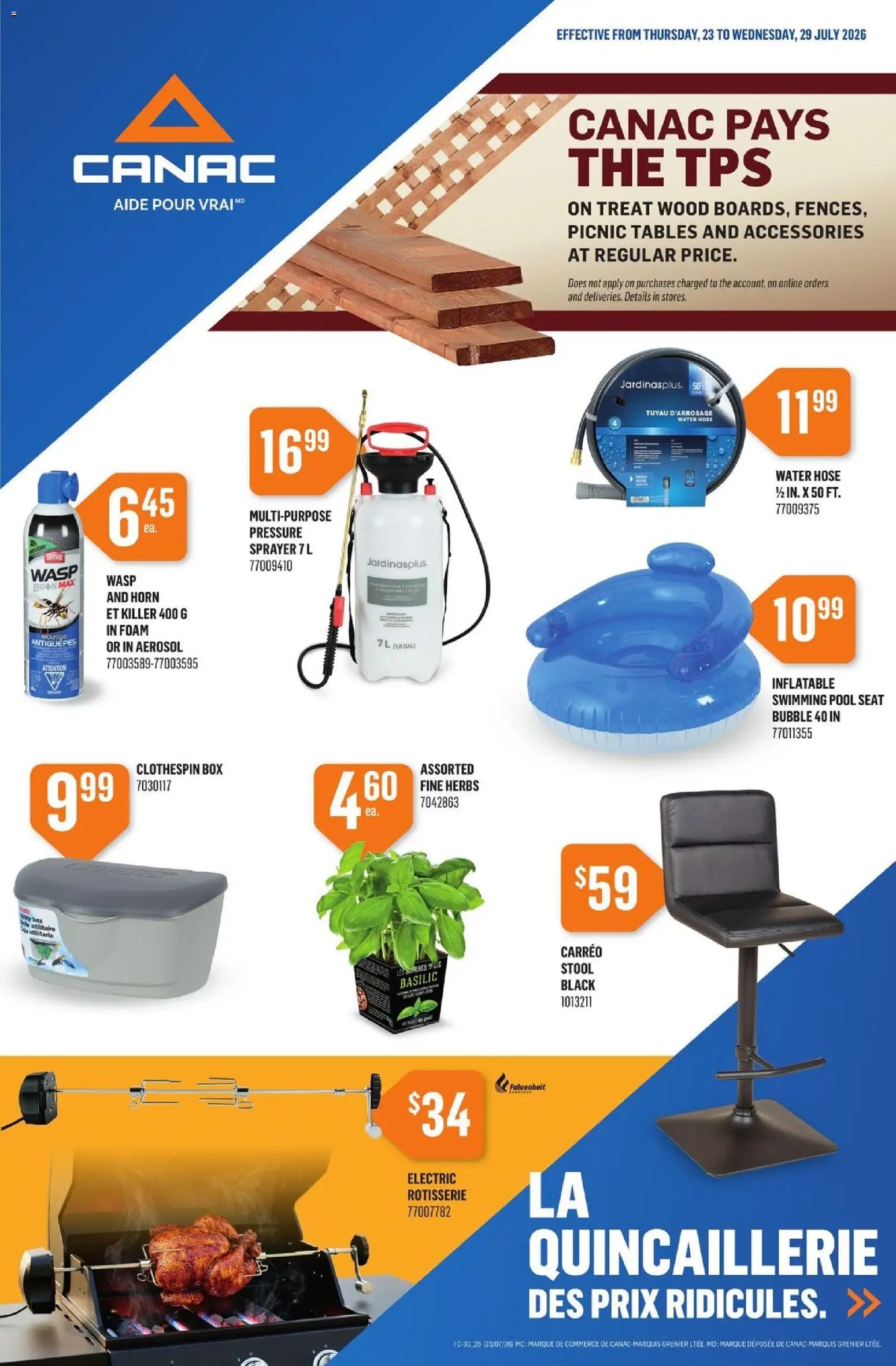 Canac weekly flyer