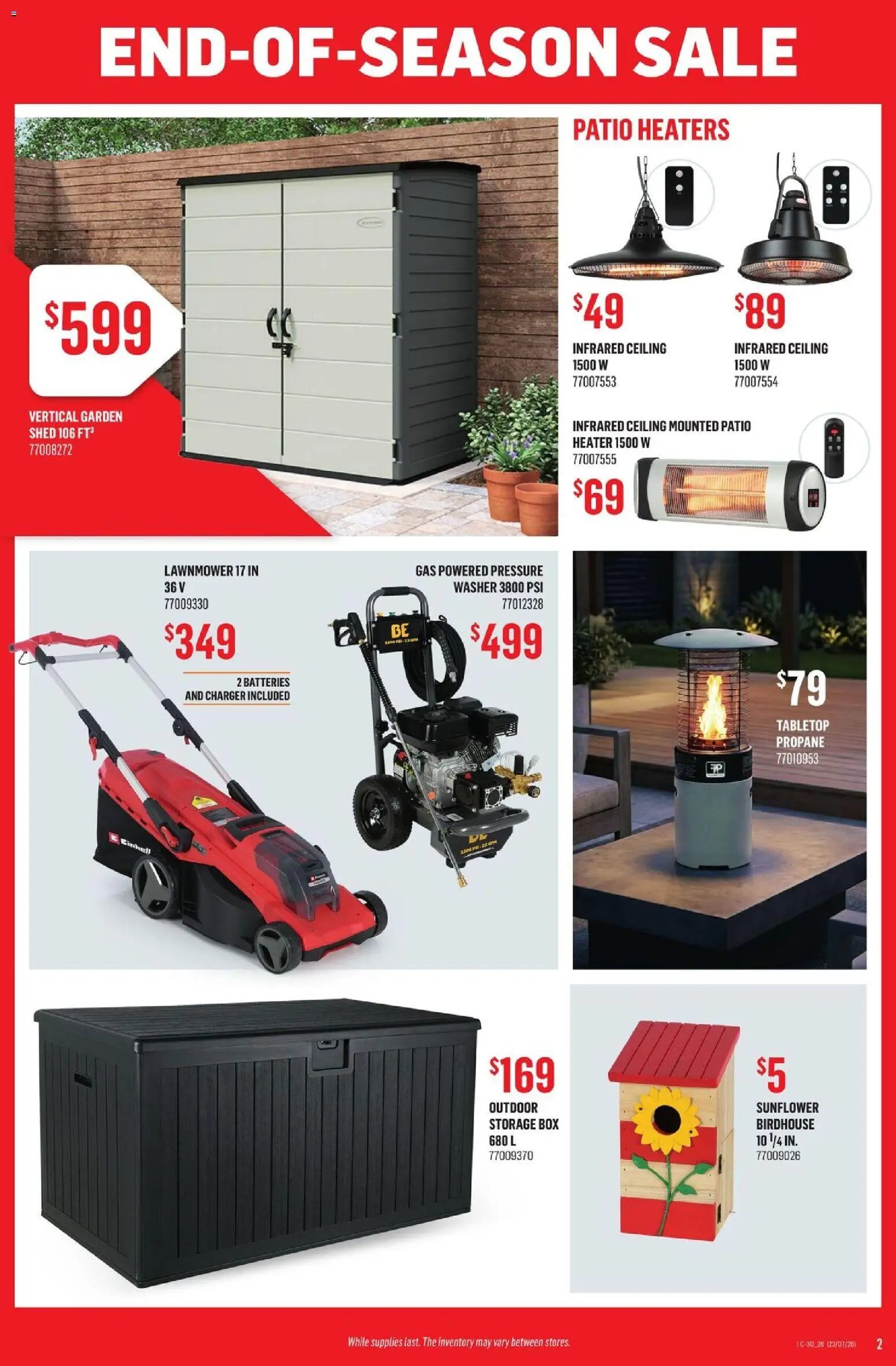 Canac weekly flyer