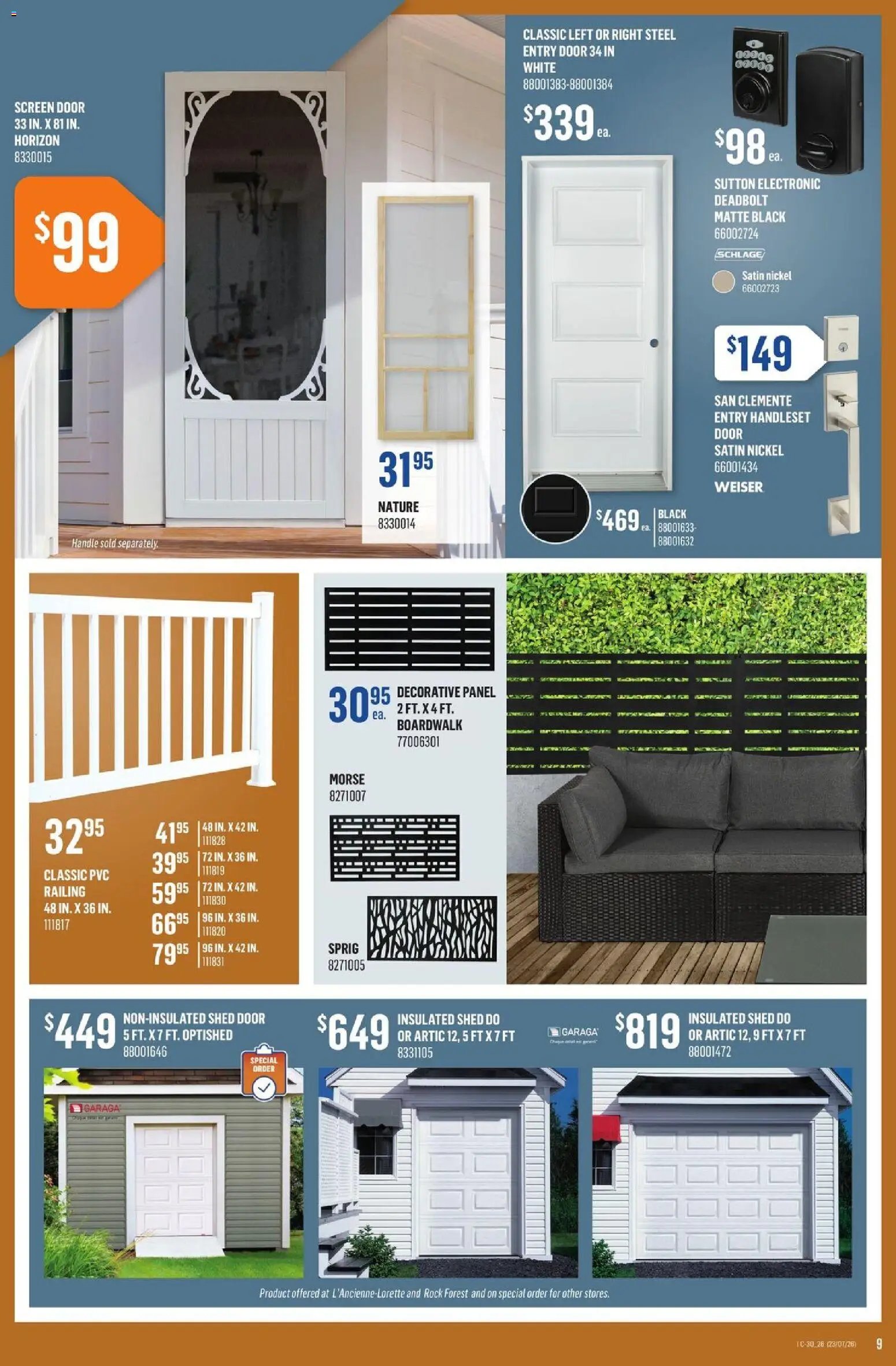 Canac weekly flyer