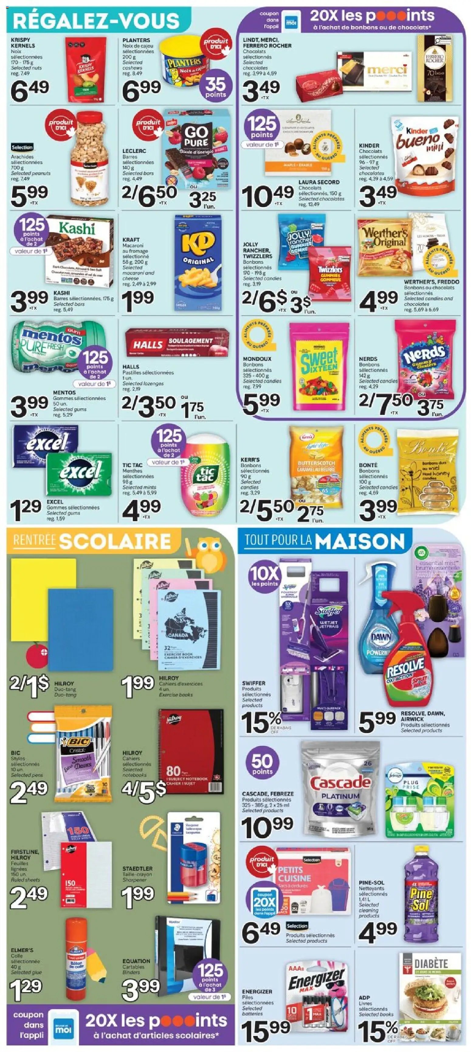 Brunet weekly flyer / circulaire