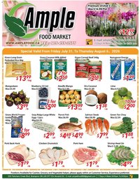 Ample Food Market weekly flyer / circulaire