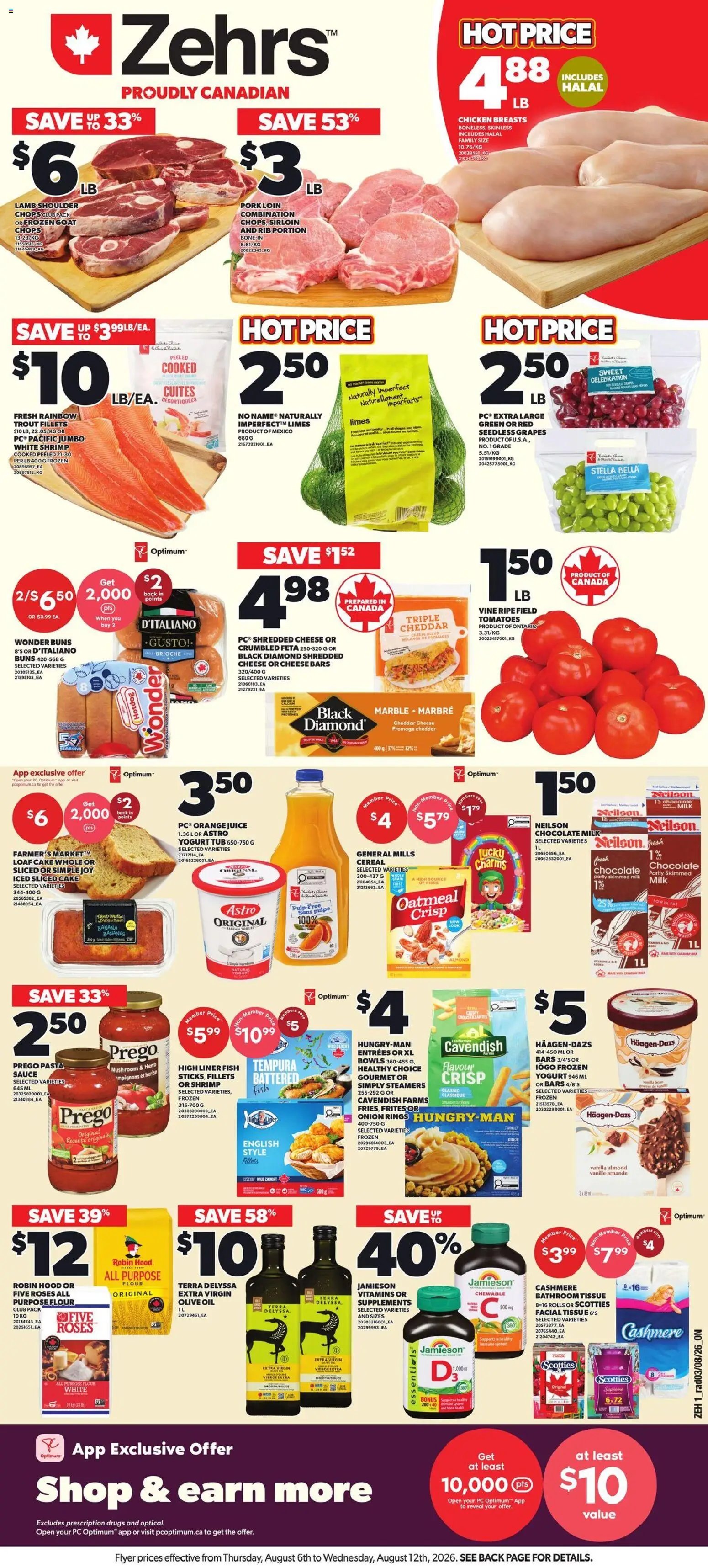 Zehrs weekly flyer / circulaire