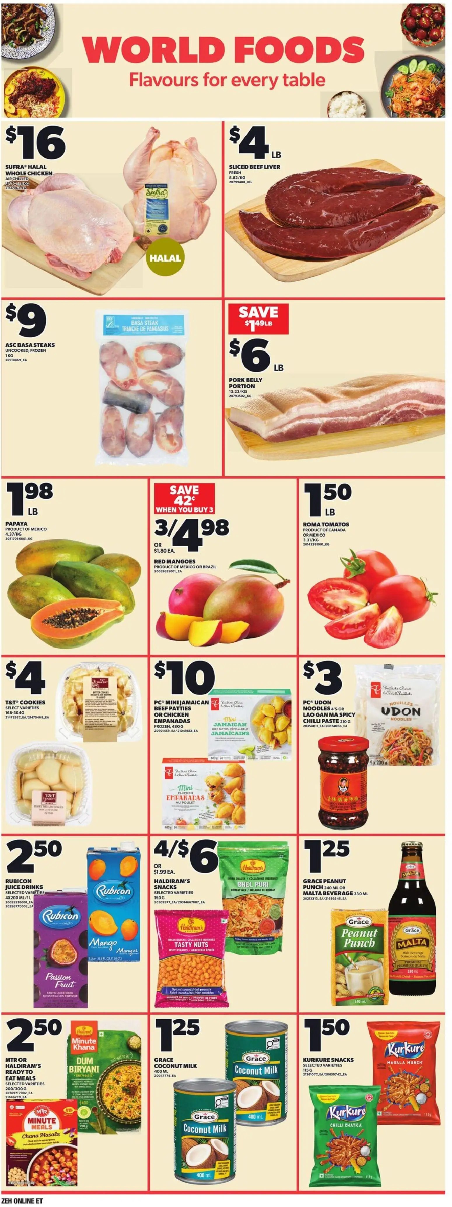 Zehrs weekly flyer / circulaire