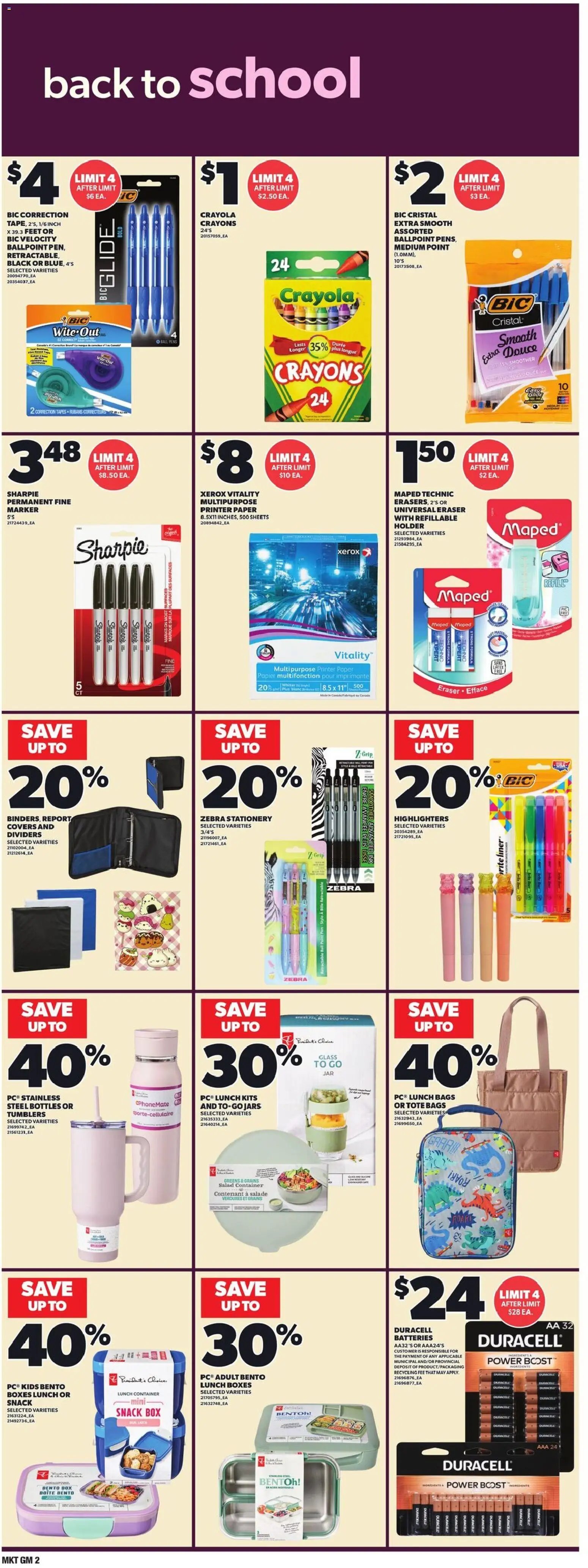 Zehrs weekly flyer / circulaire
