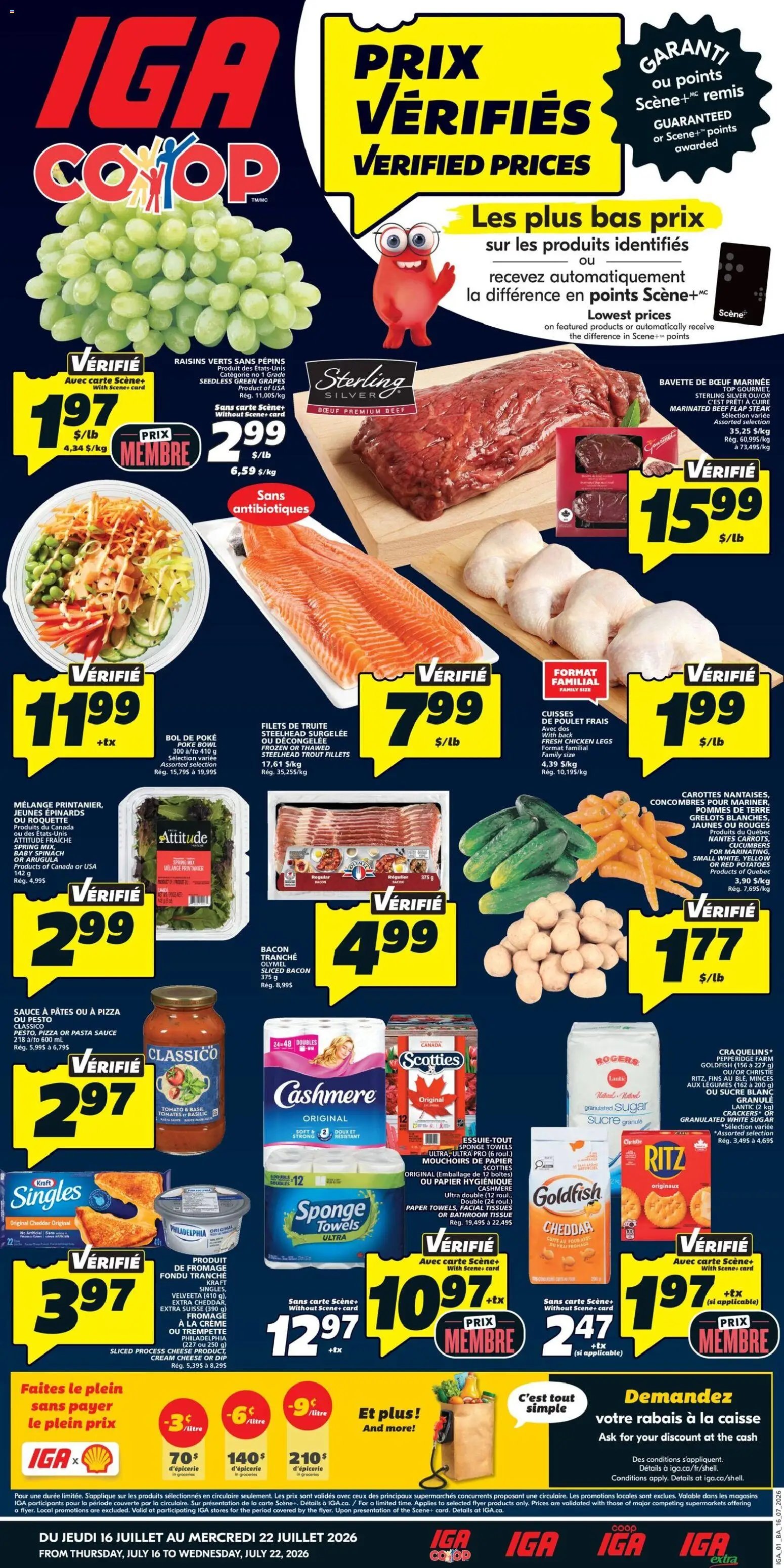 IGA weekly flyer / circulaire