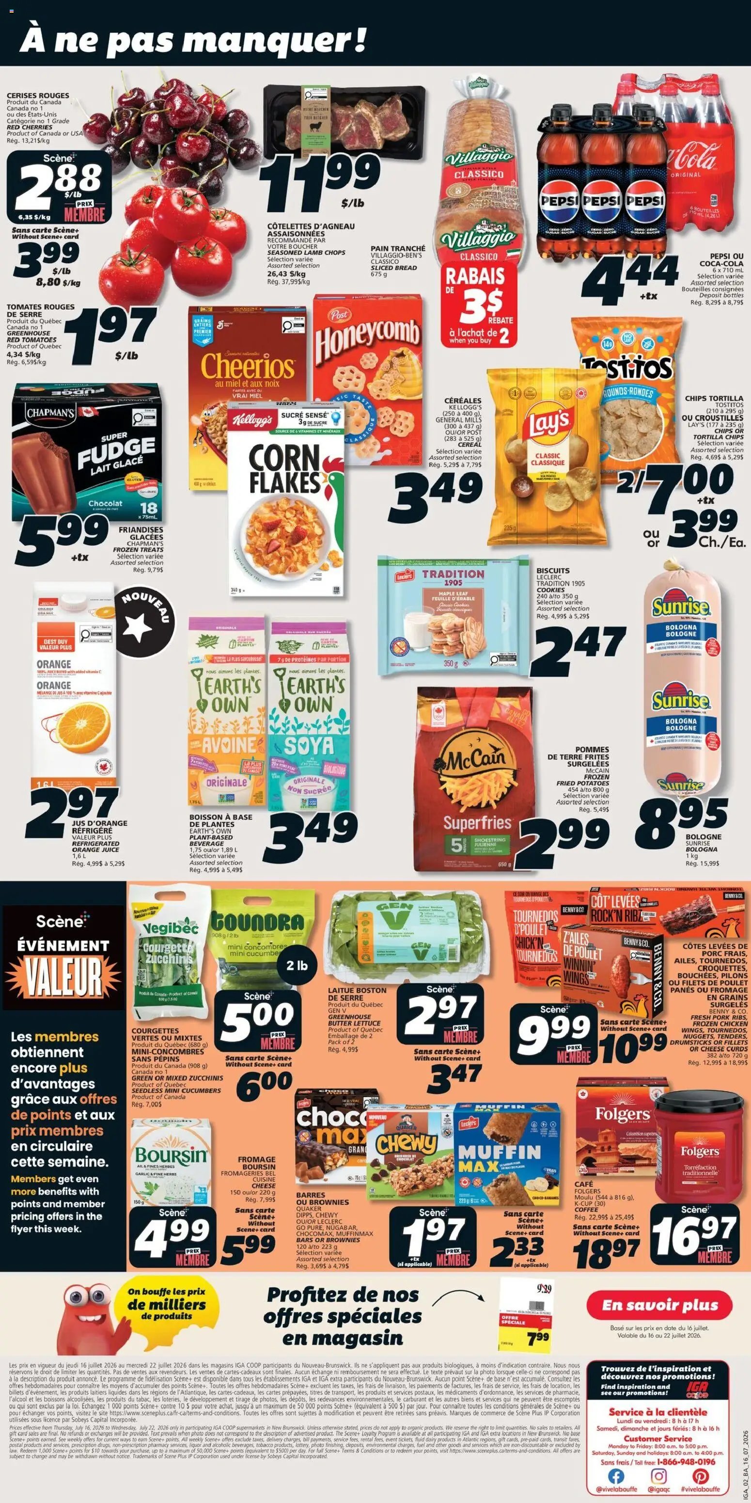 IGA weekly flyer / circulaire
