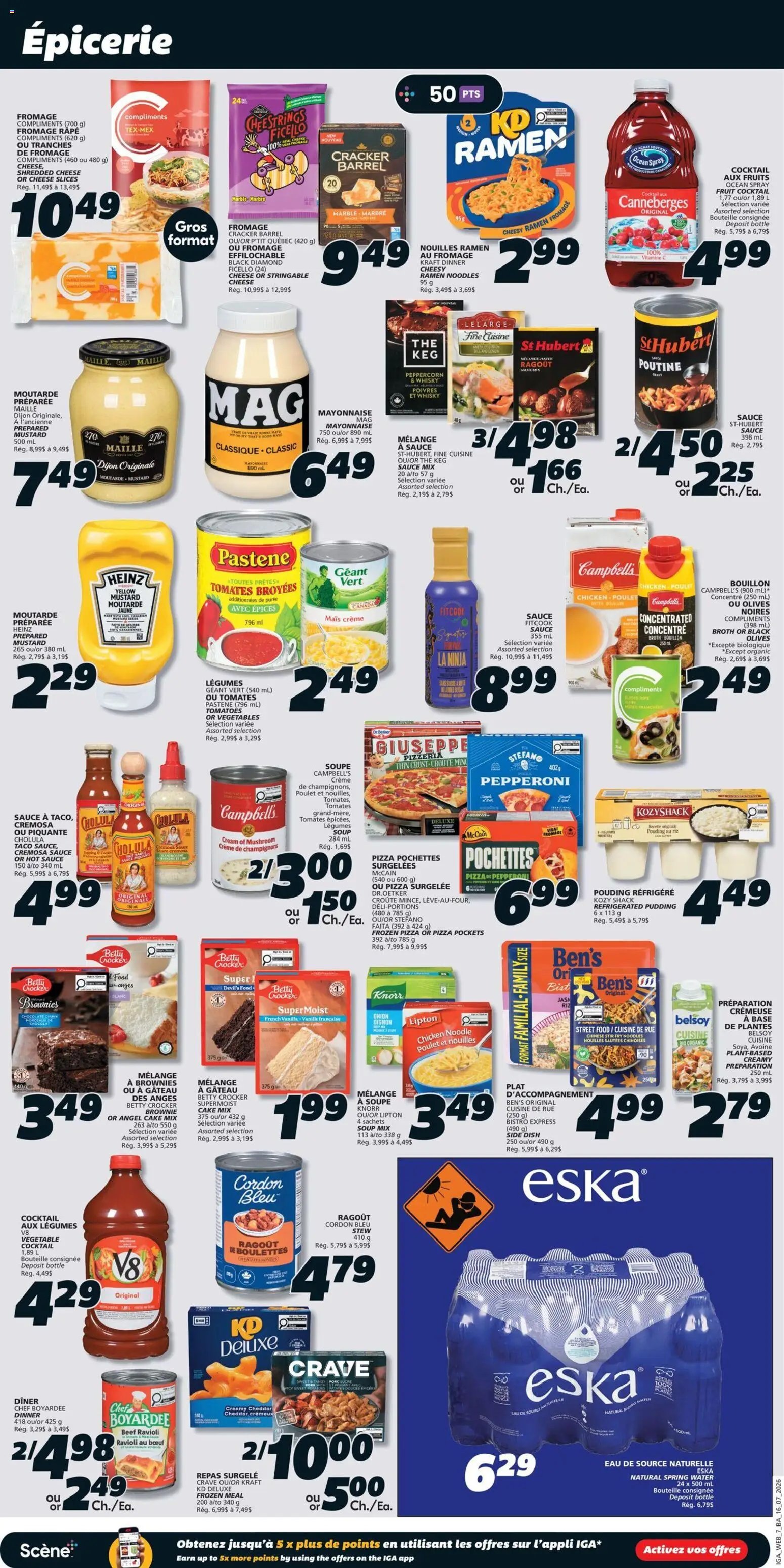 IGA weekly flyer / circulaire