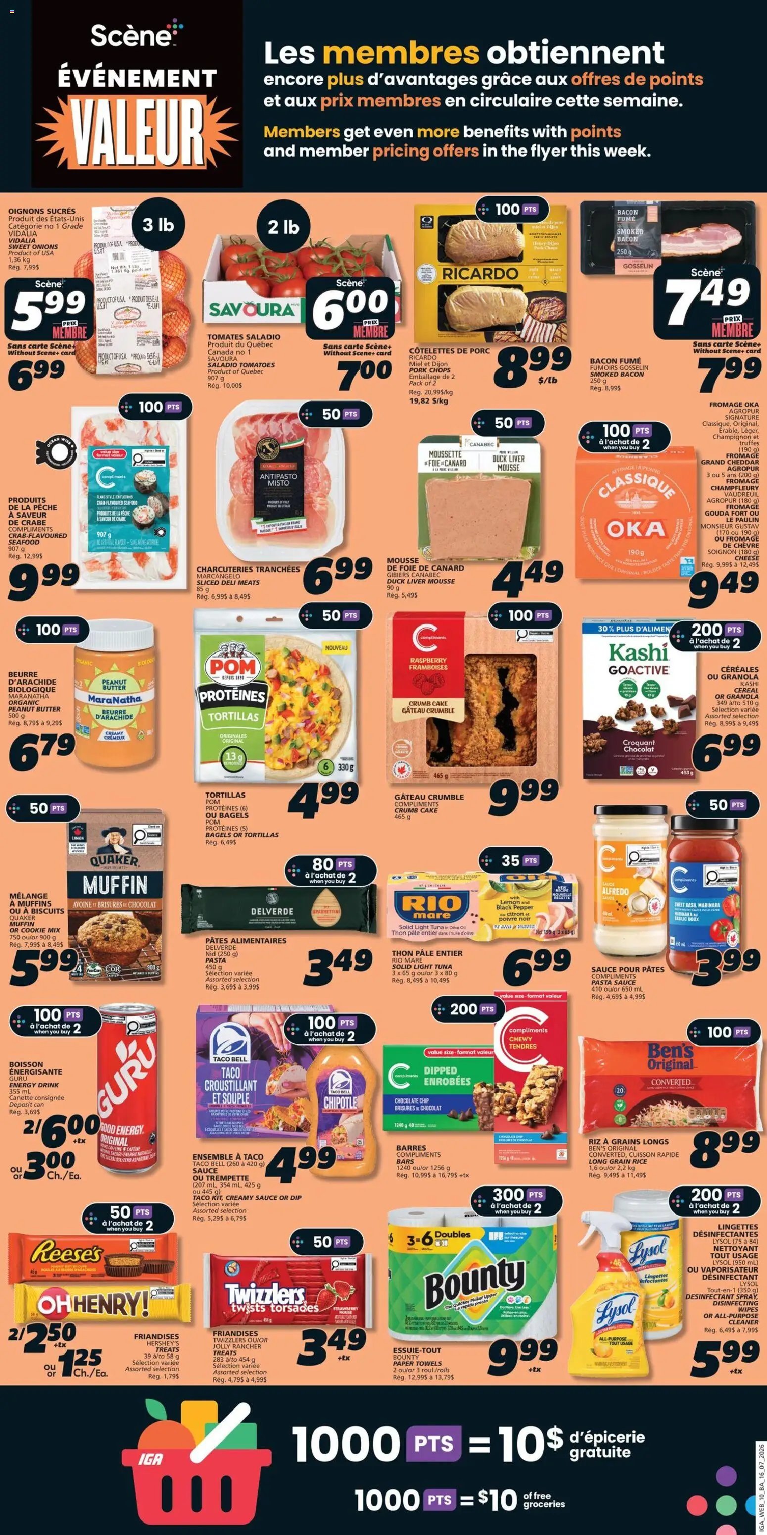 IGA weekly flyer / circulaire