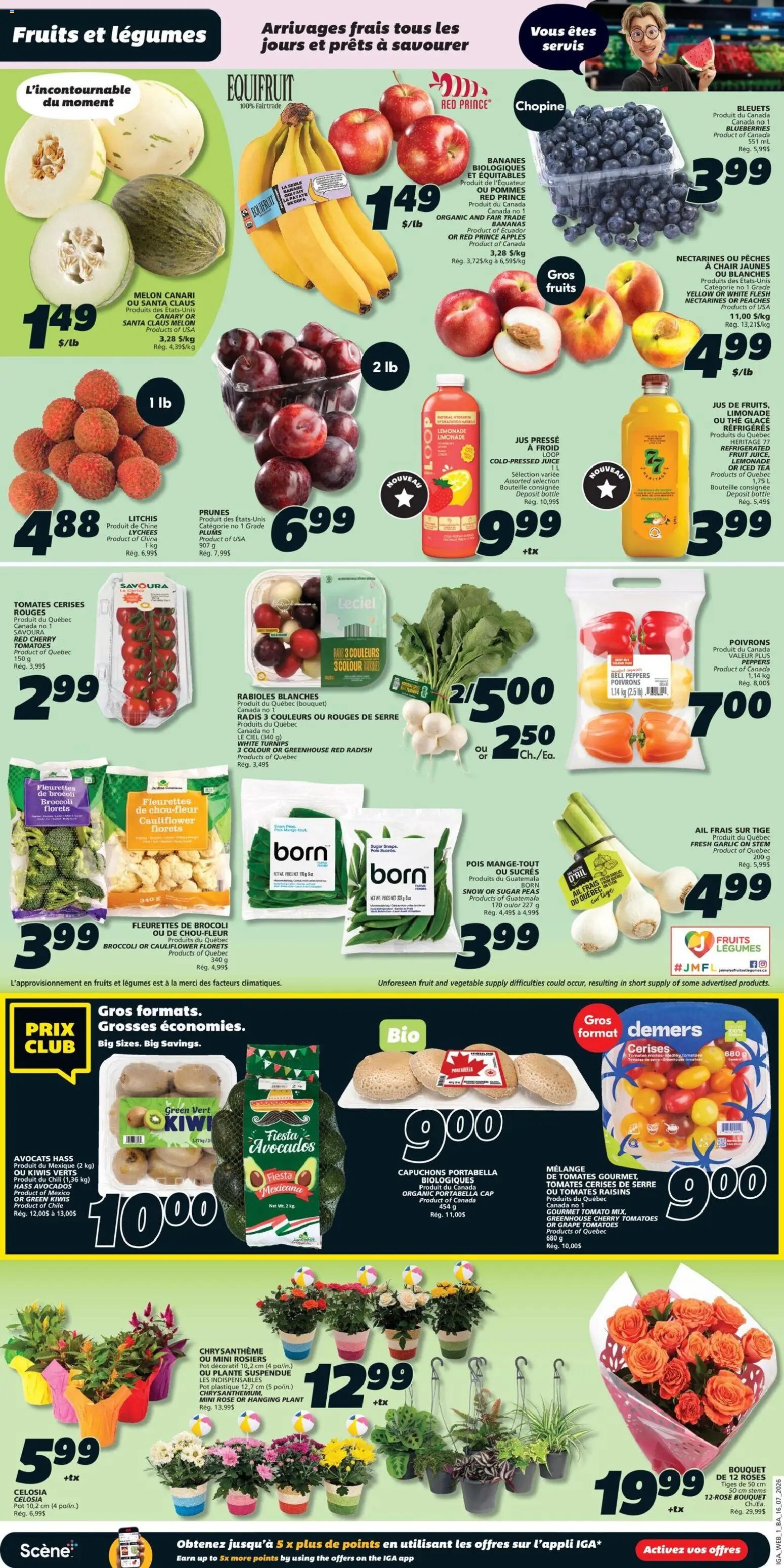 IGA weekly flyer / circulaire