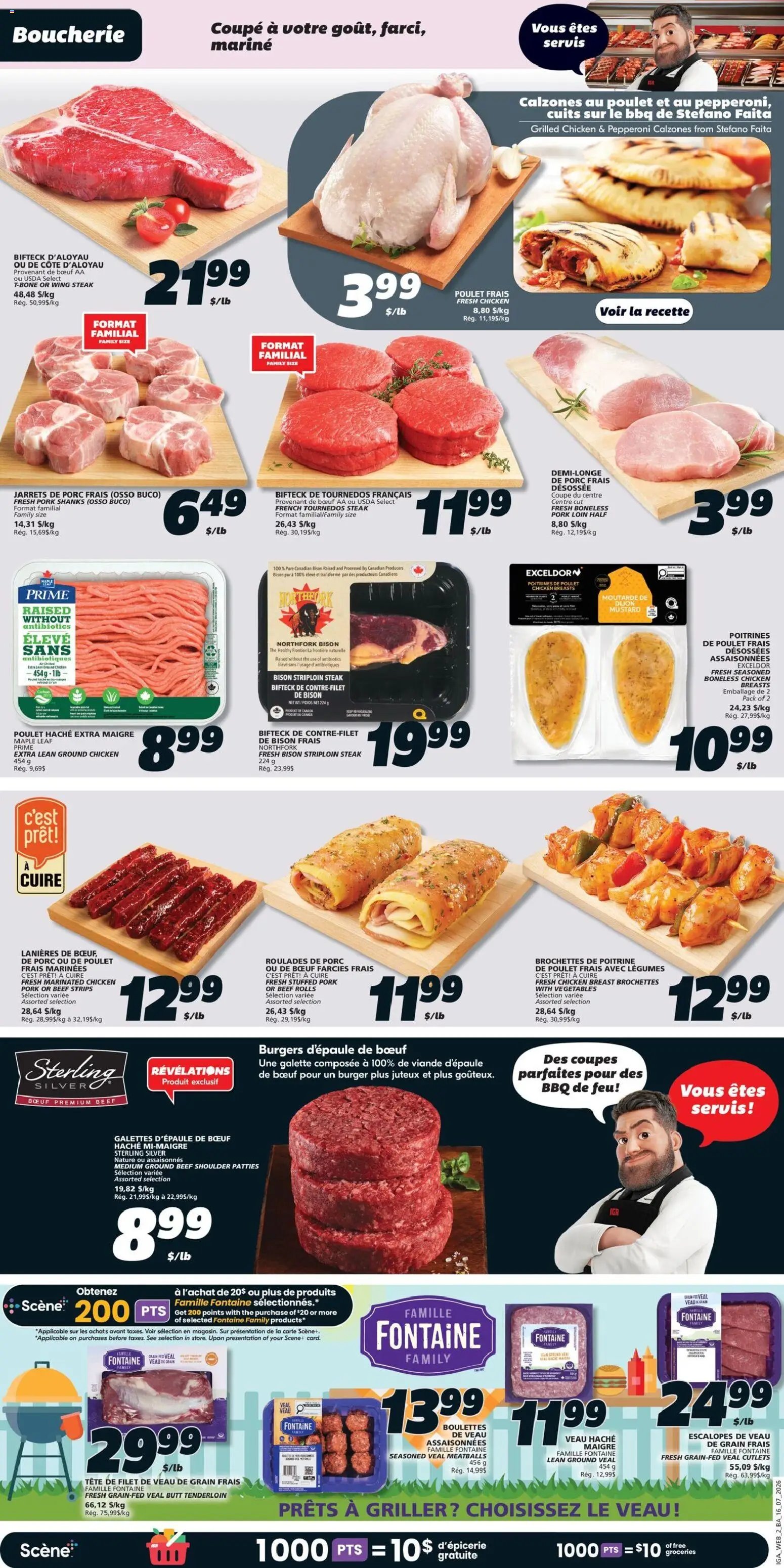 IGA weekly flyer / circulaire