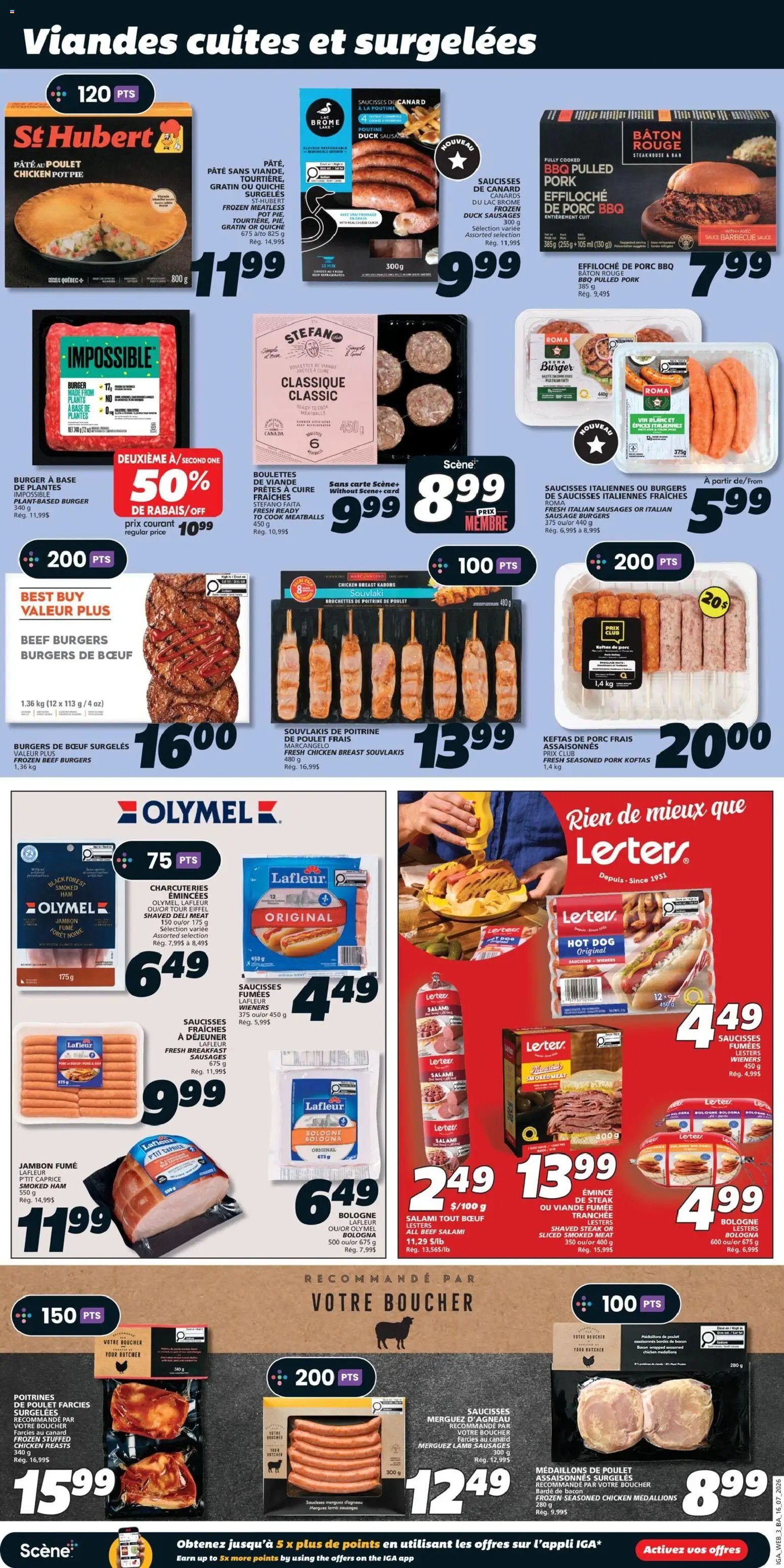 IGA weekly flyer / circulaire