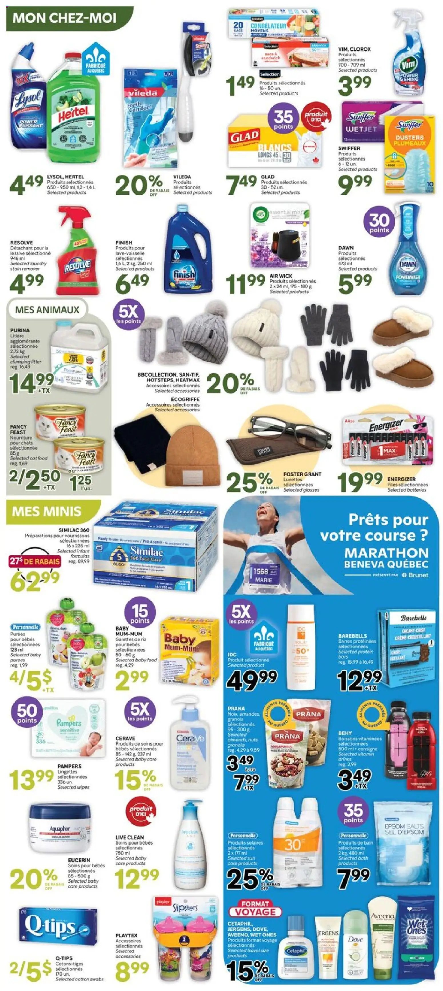 Brunet weekly flyer / circulaire
