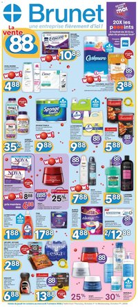 Brunet weekly flyer / circulaire
