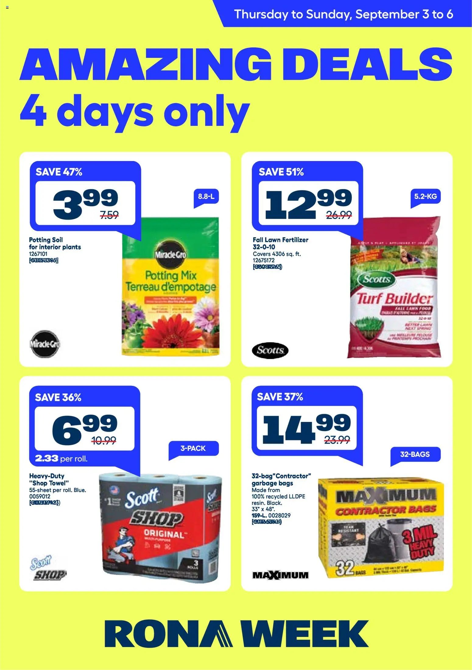 Rona weekly flyer