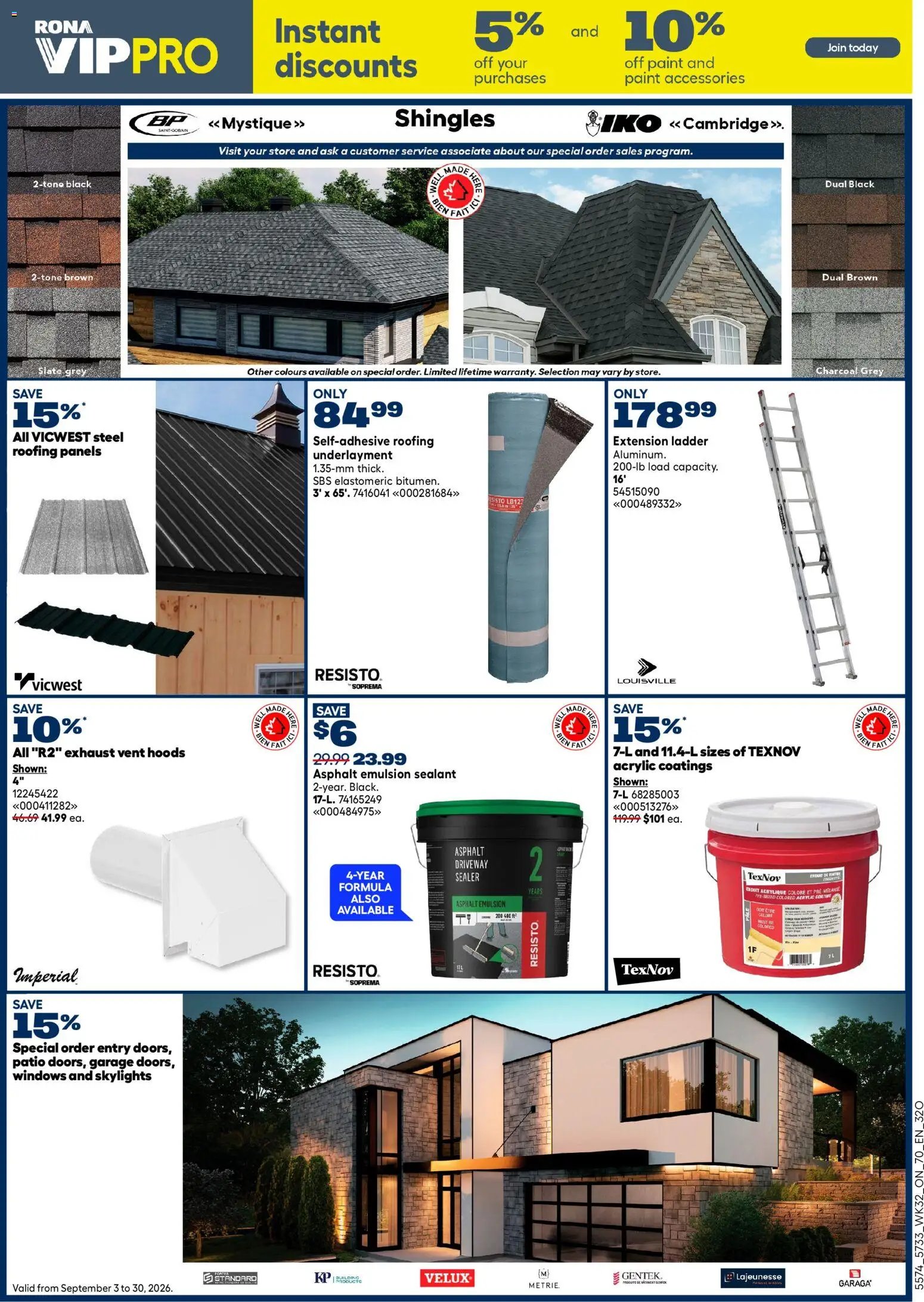 Rona weekly flyer