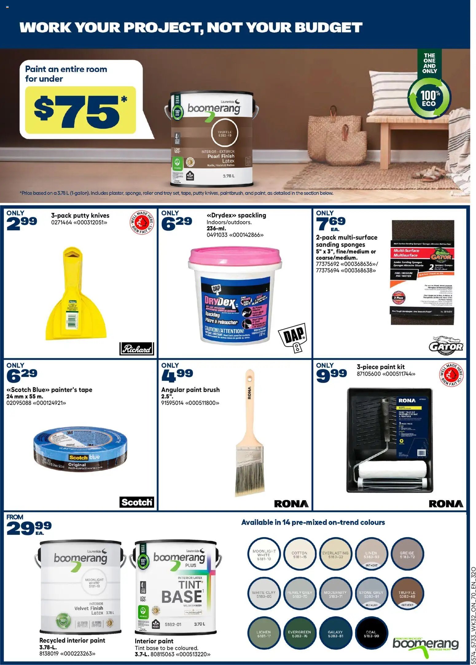 Rona weekly flyer