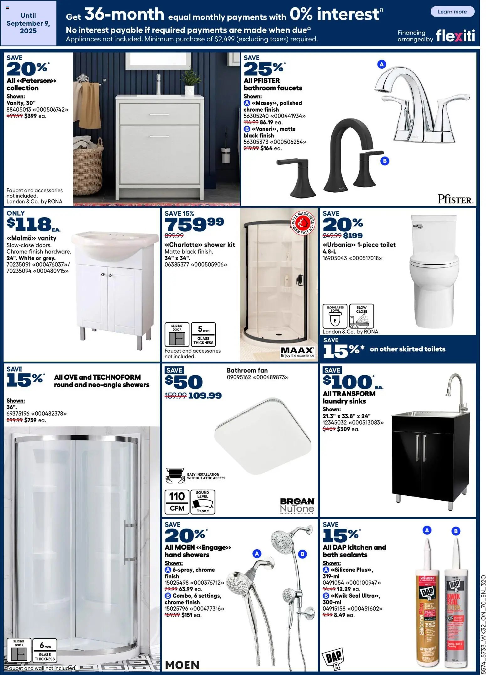 Rona weekly flyer