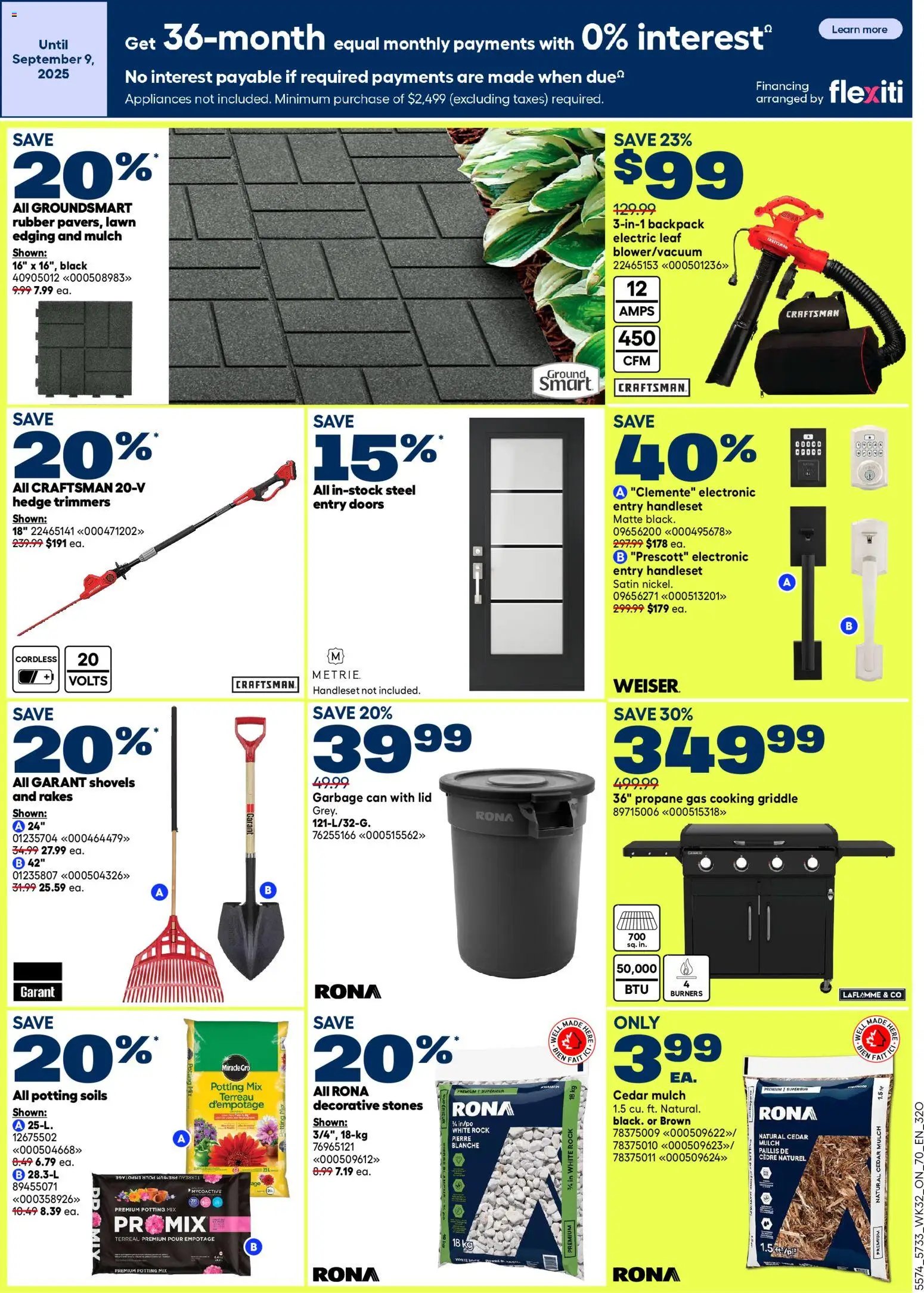 Rona weekly flyer