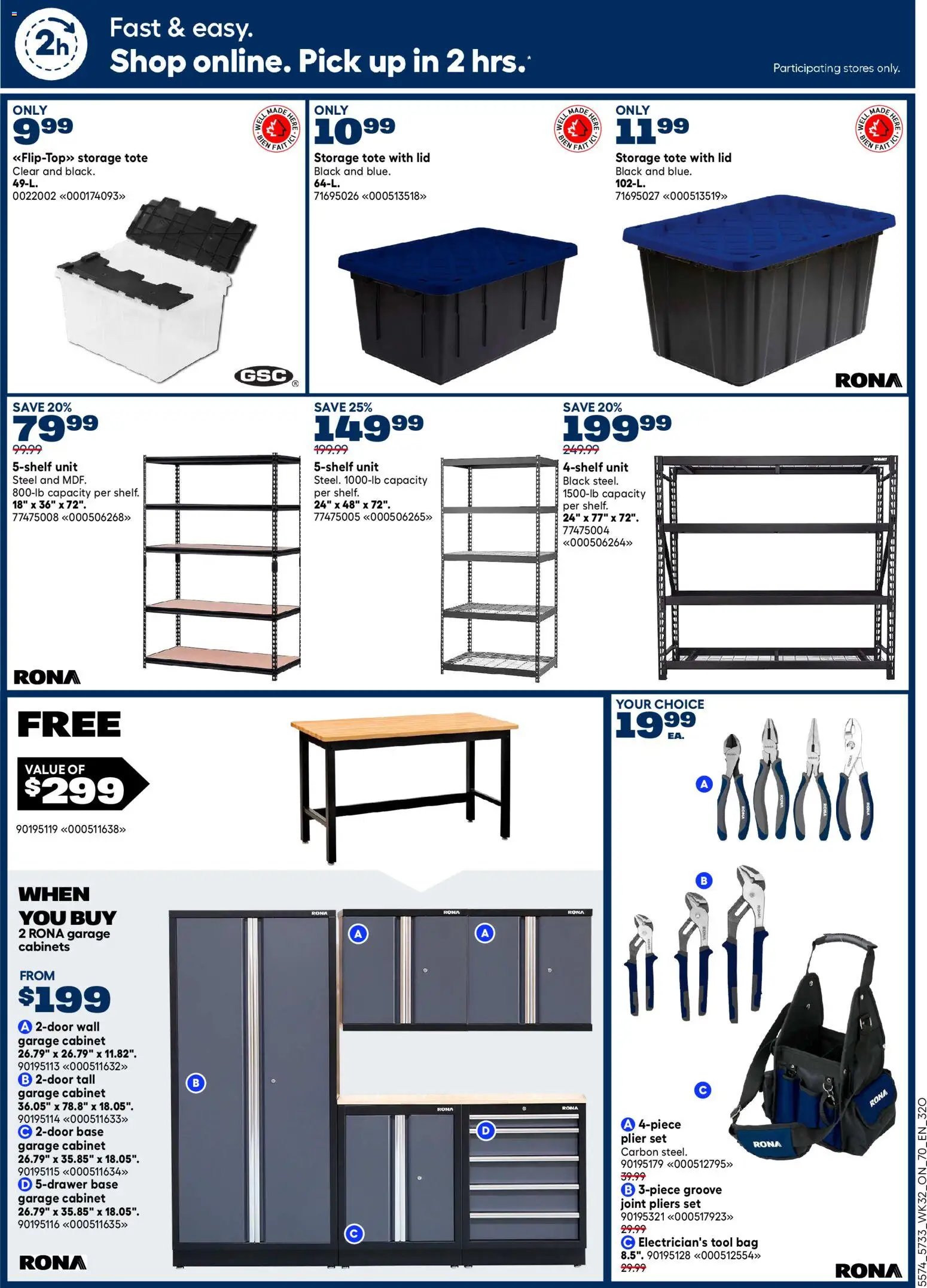 Rona weekly flyer
