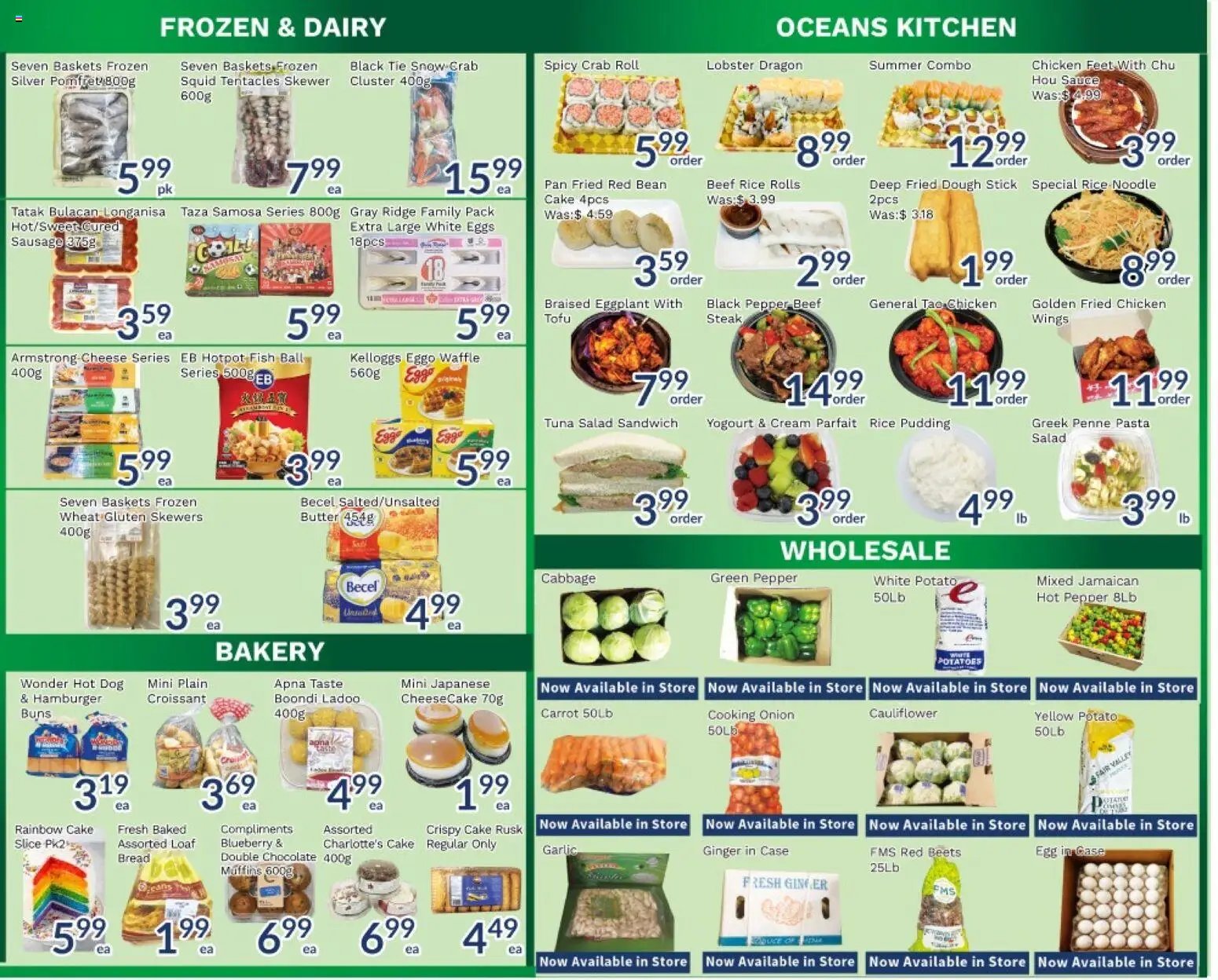 Oceans weekly flyer / circulaire