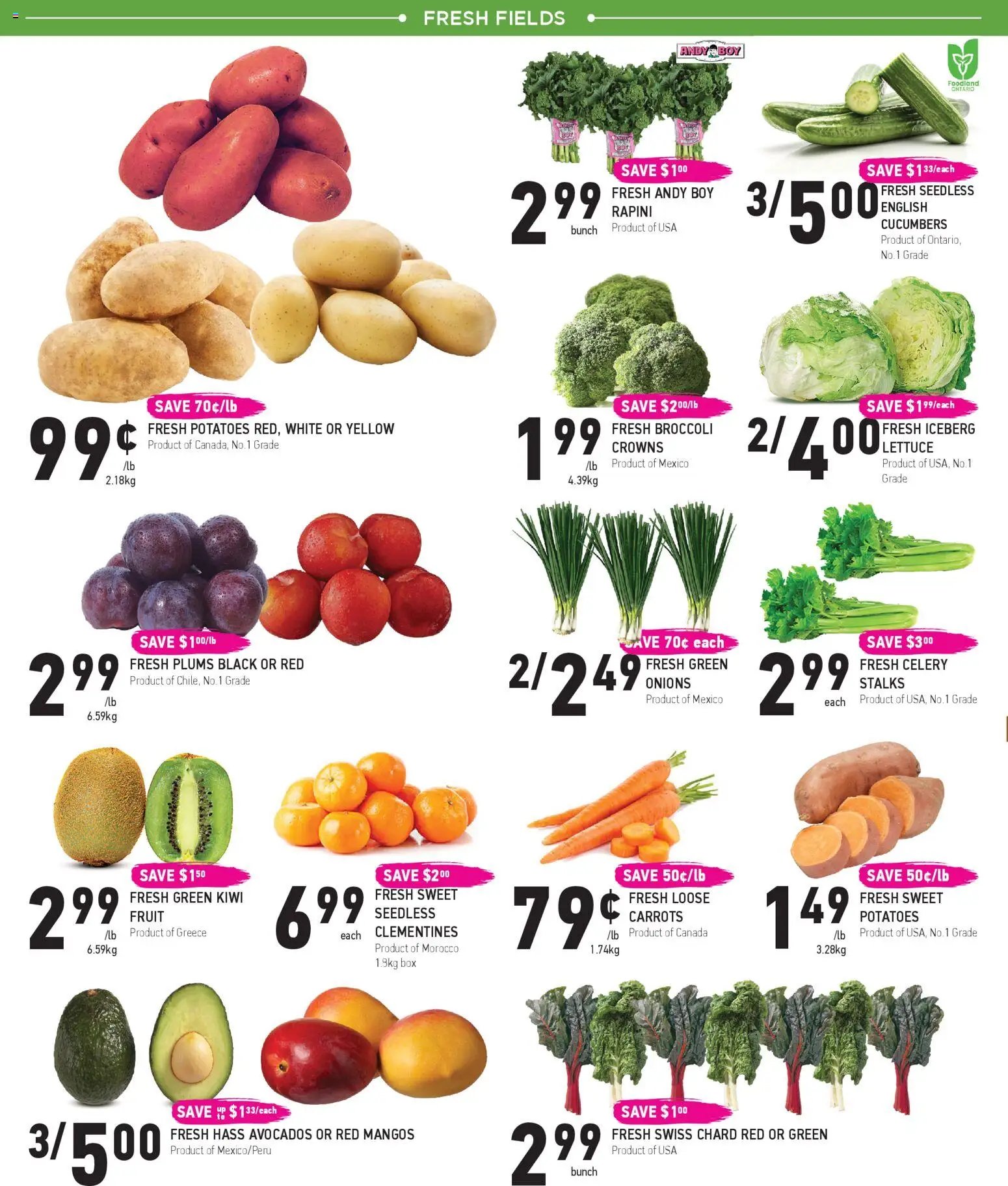 Coppas Fresh Market weekly flyer / circulaire