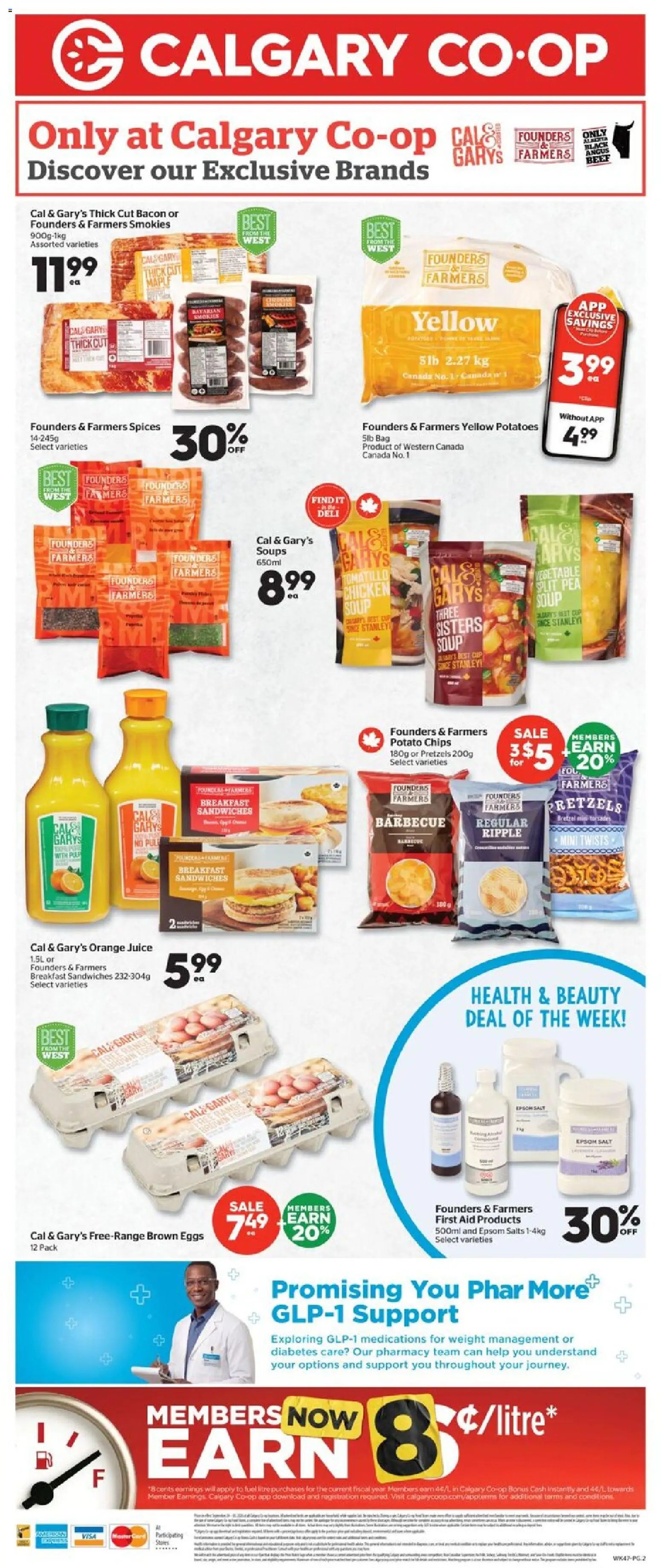 Calgary Co-op weekly flyer / circulaire