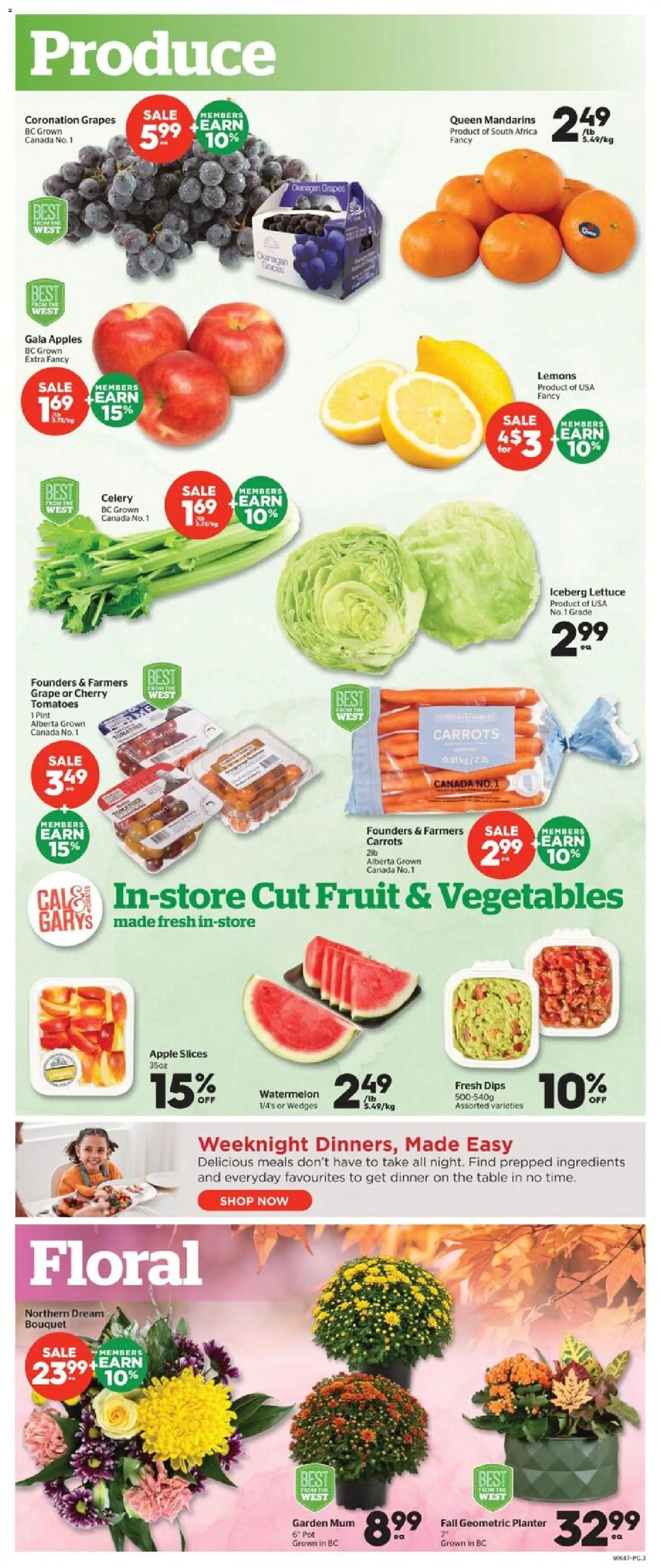 Calgary Co-op weekly flyer / circulaire