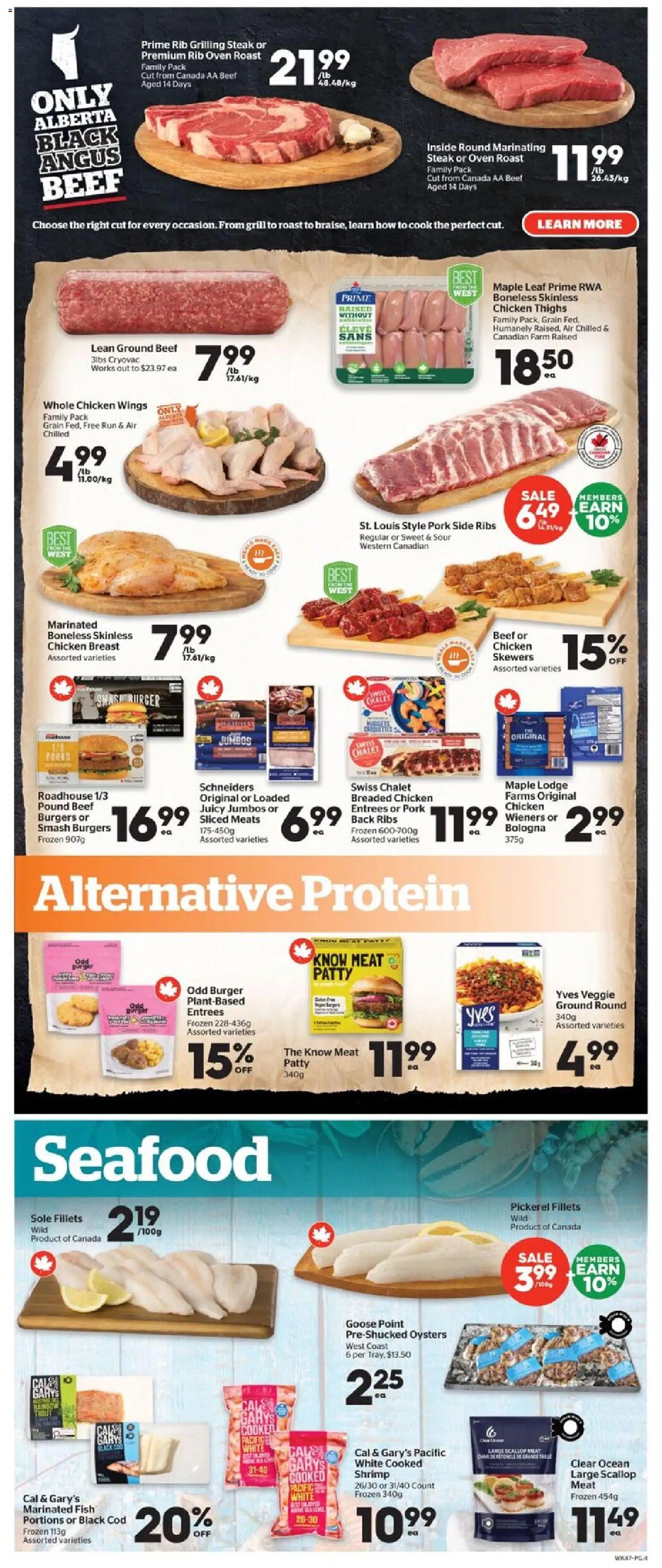 Calgary Co-op weekly flyer / circulaire