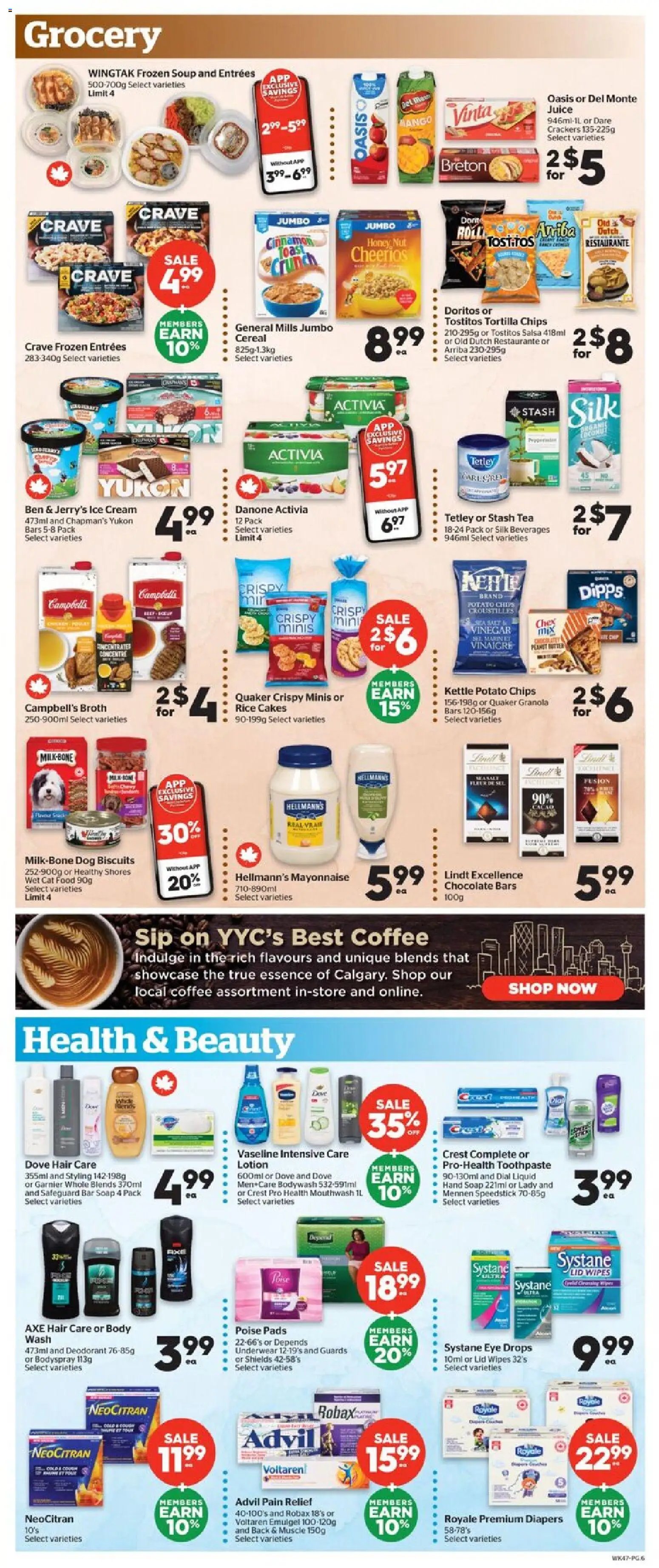 Calgary Co-op weekly flyer / circulaire