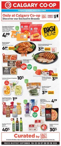 Calgary Co-op weekly flyer / circulaire