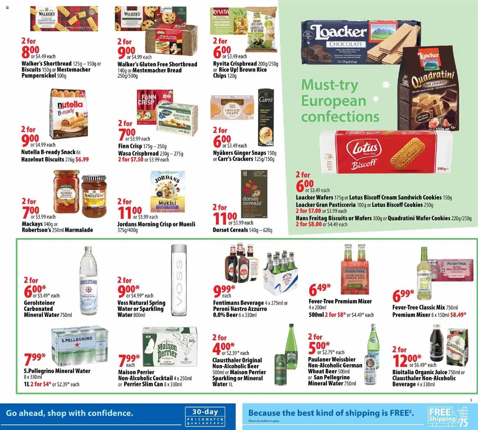 London Drugs flyer - Foods of Europe