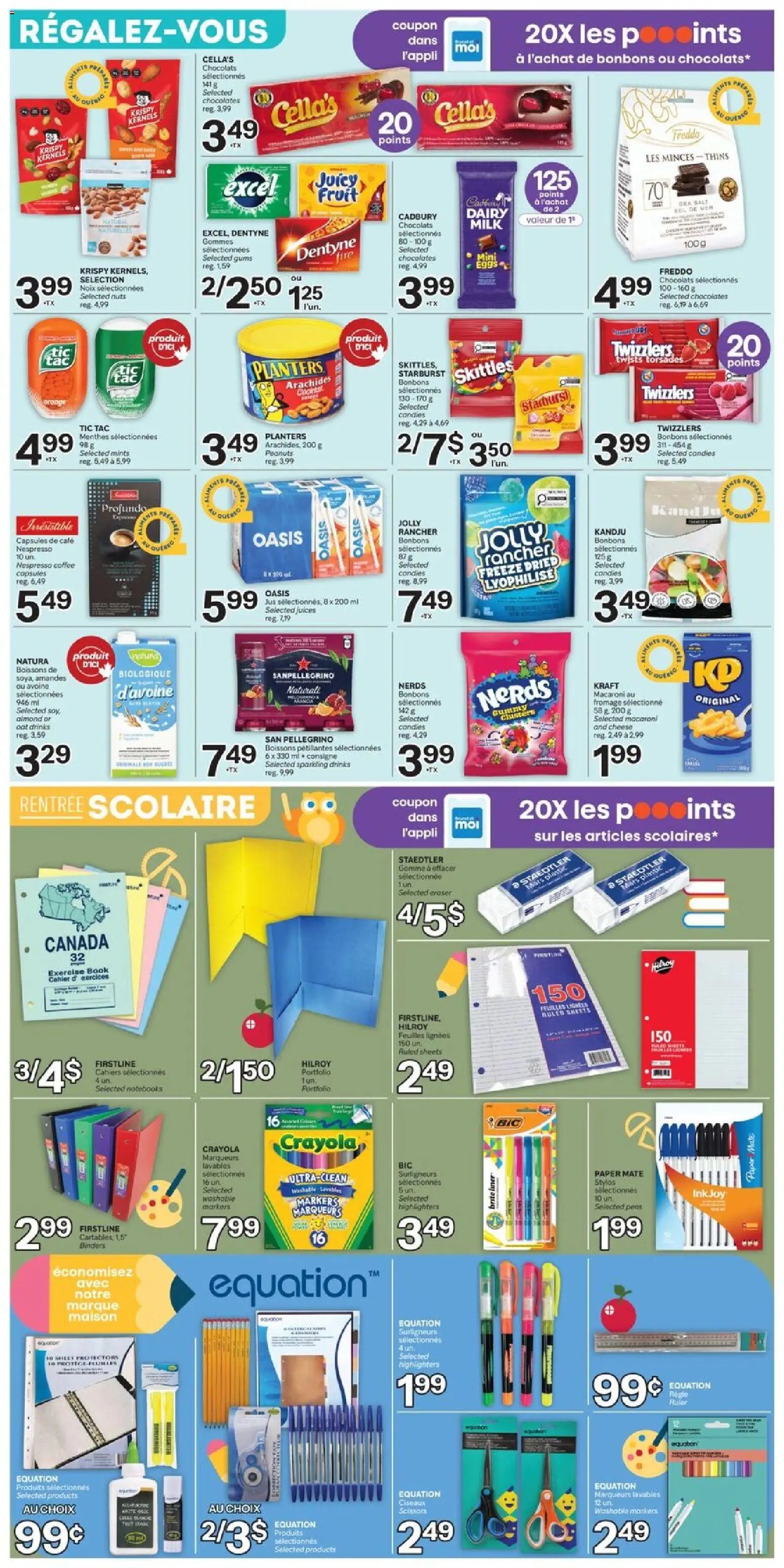 Brunet weekly flyer / circulaire