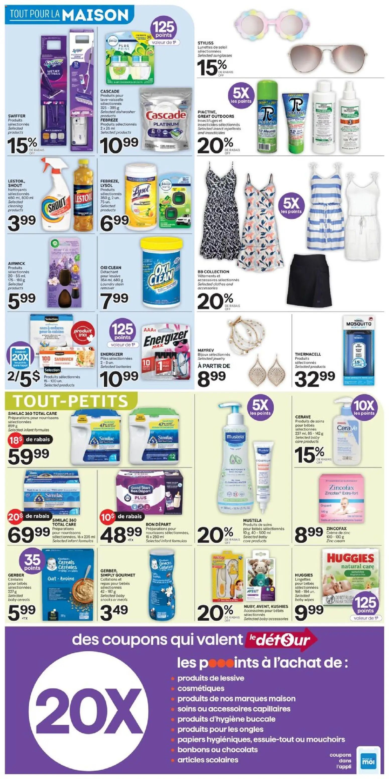 Brunet weekly flyer / circulaire