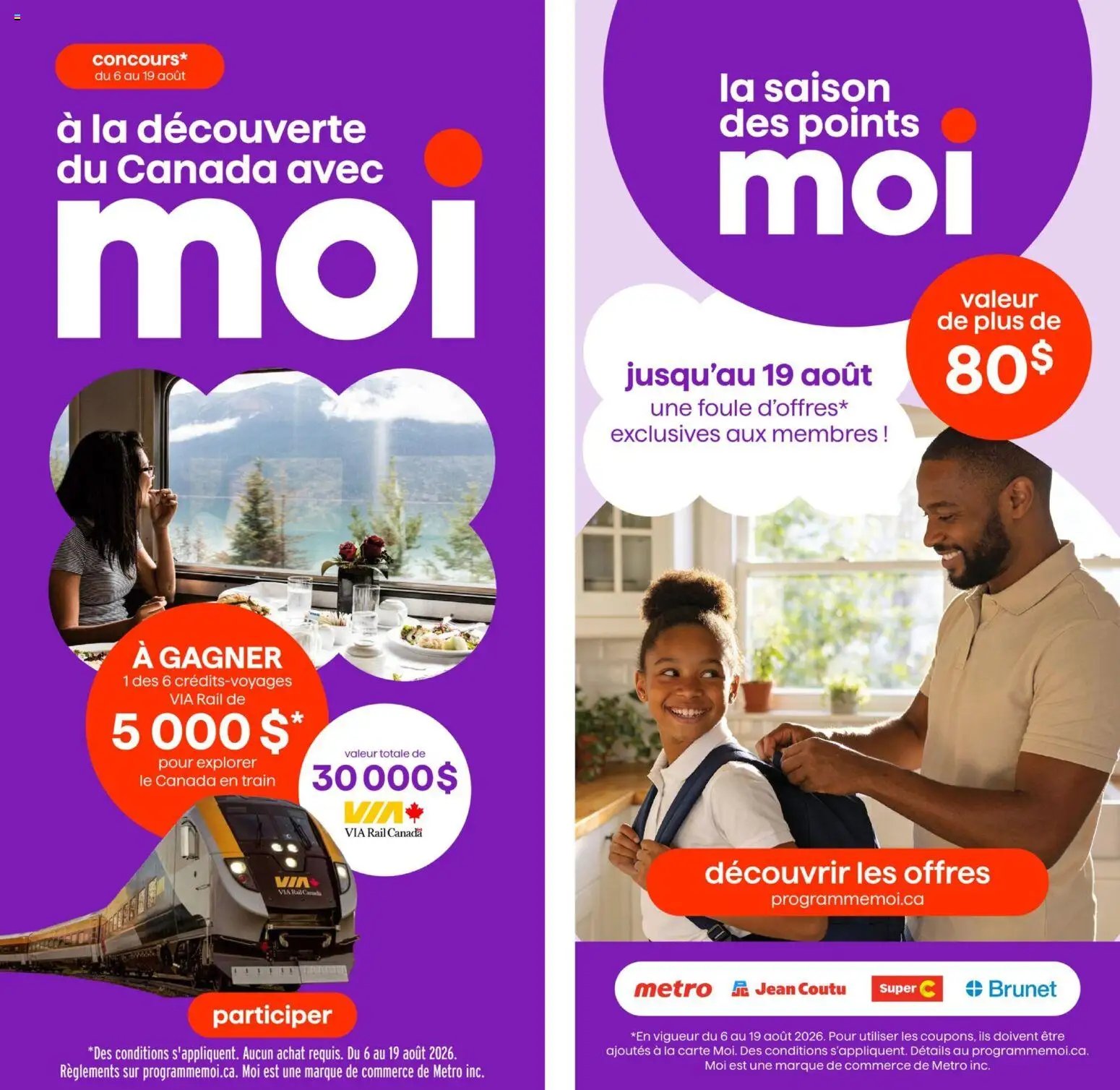 Brunet weekly flyer / circulaire