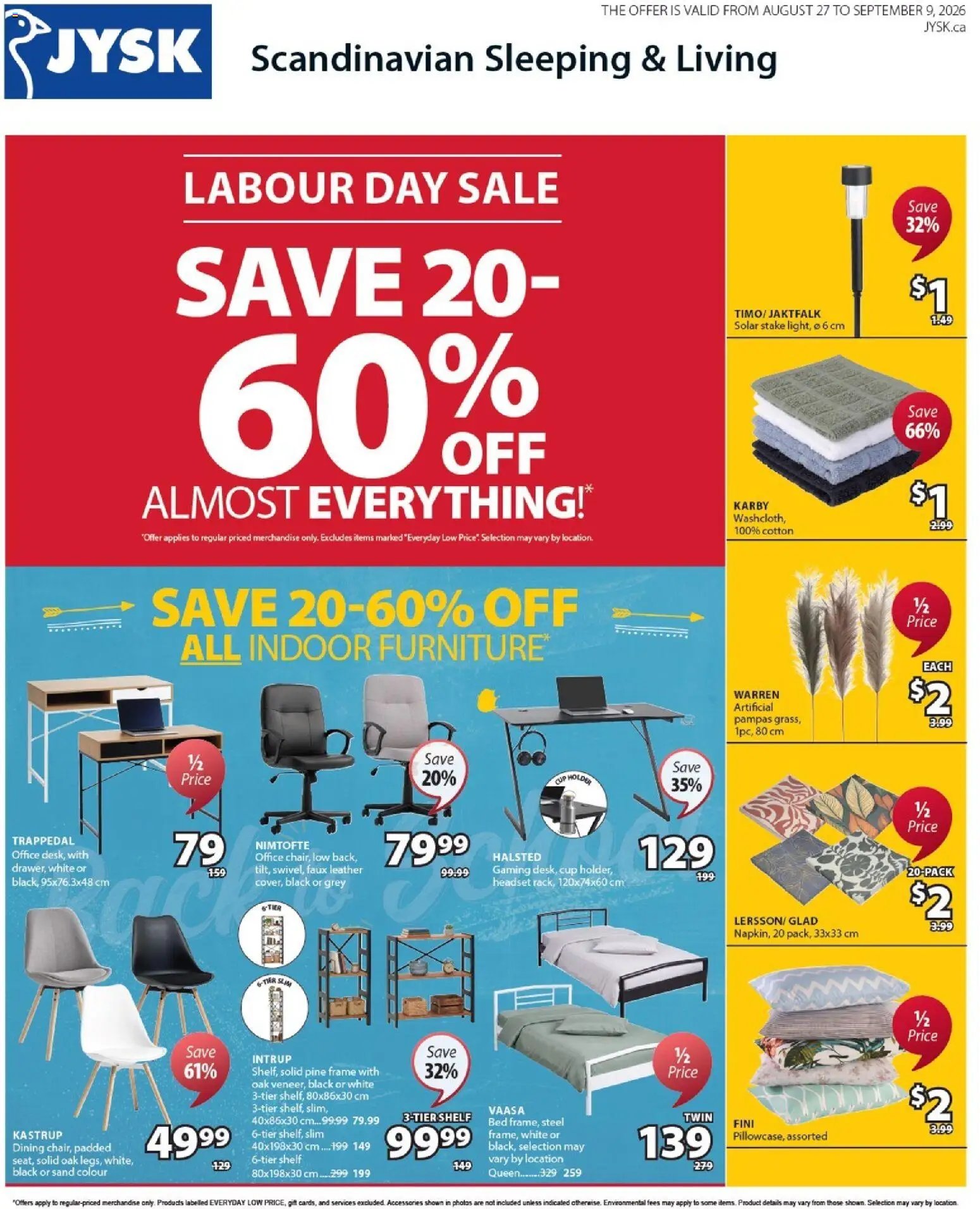JYSK weekly flyer