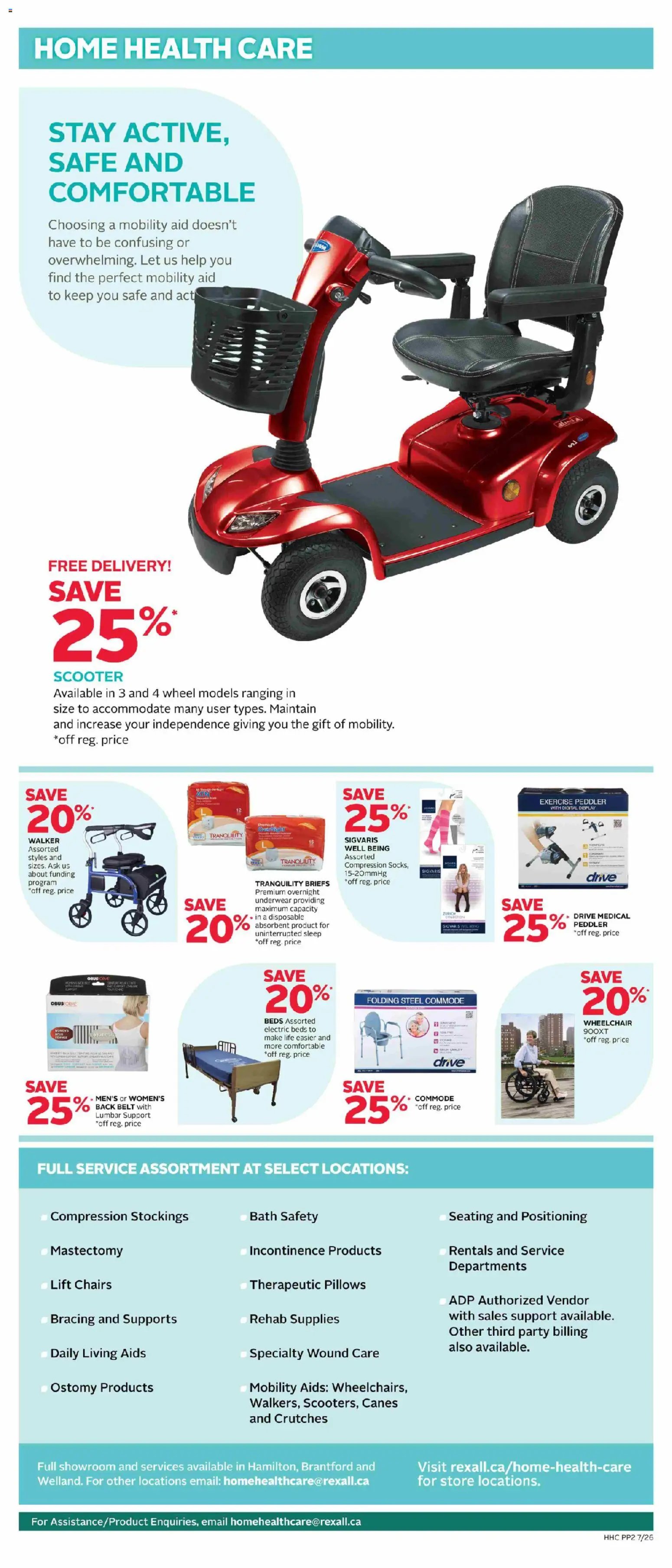 Rexall weekly flyer / circulaire