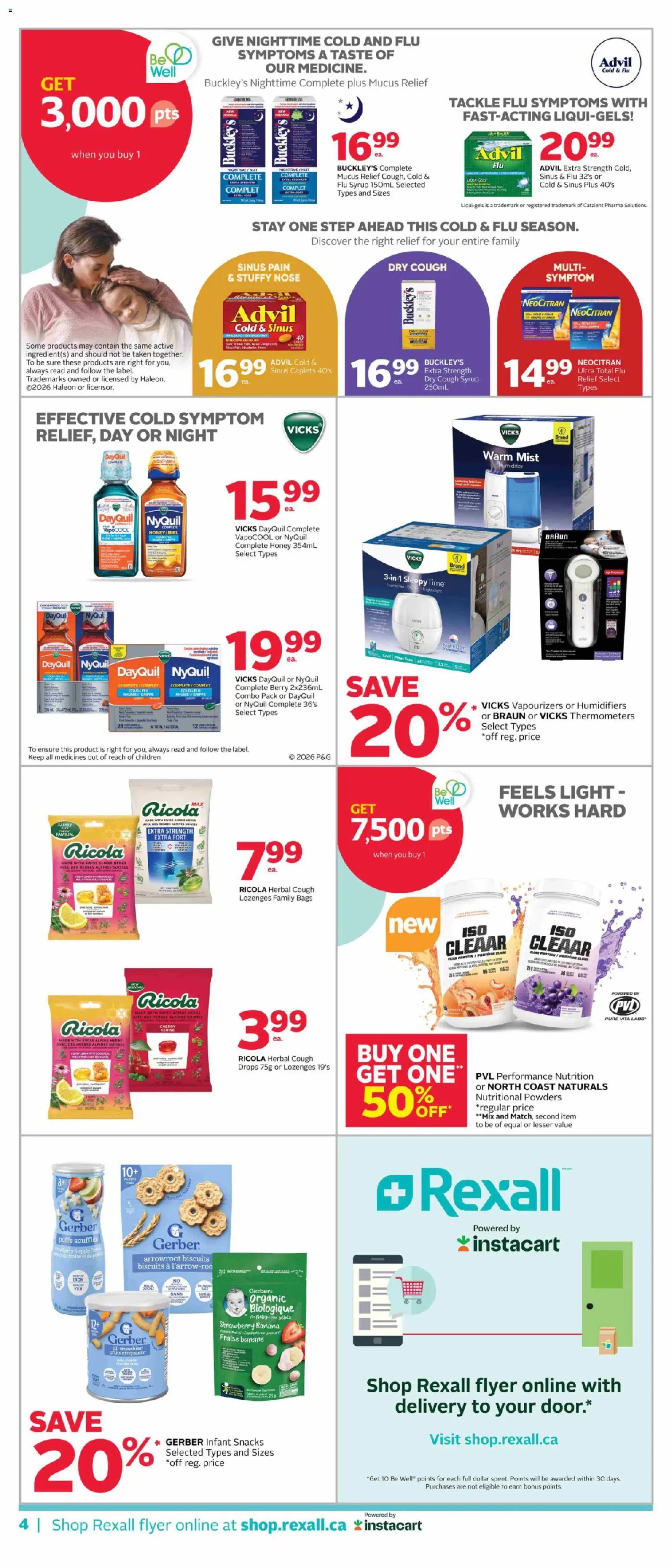 Rexall weekly flyer / circulaire