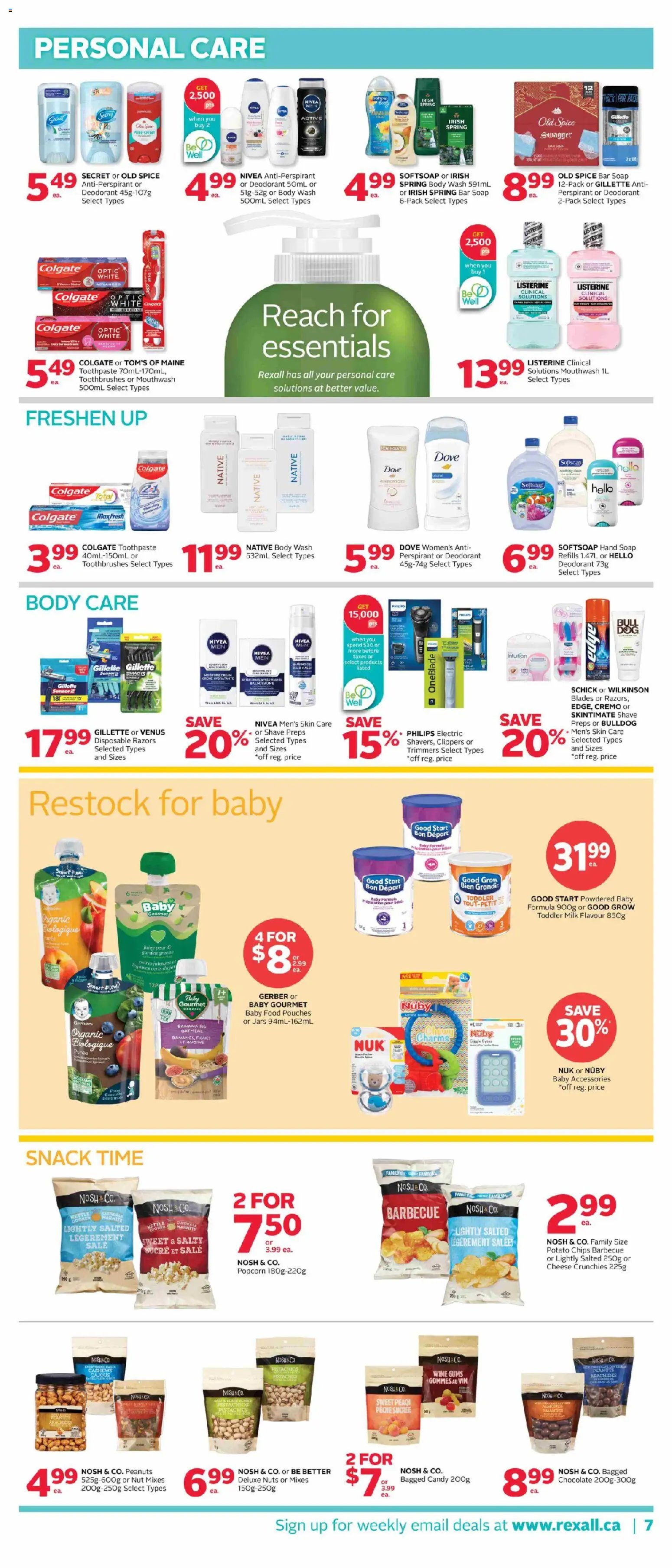 Rexall weekly flyer / circulaire