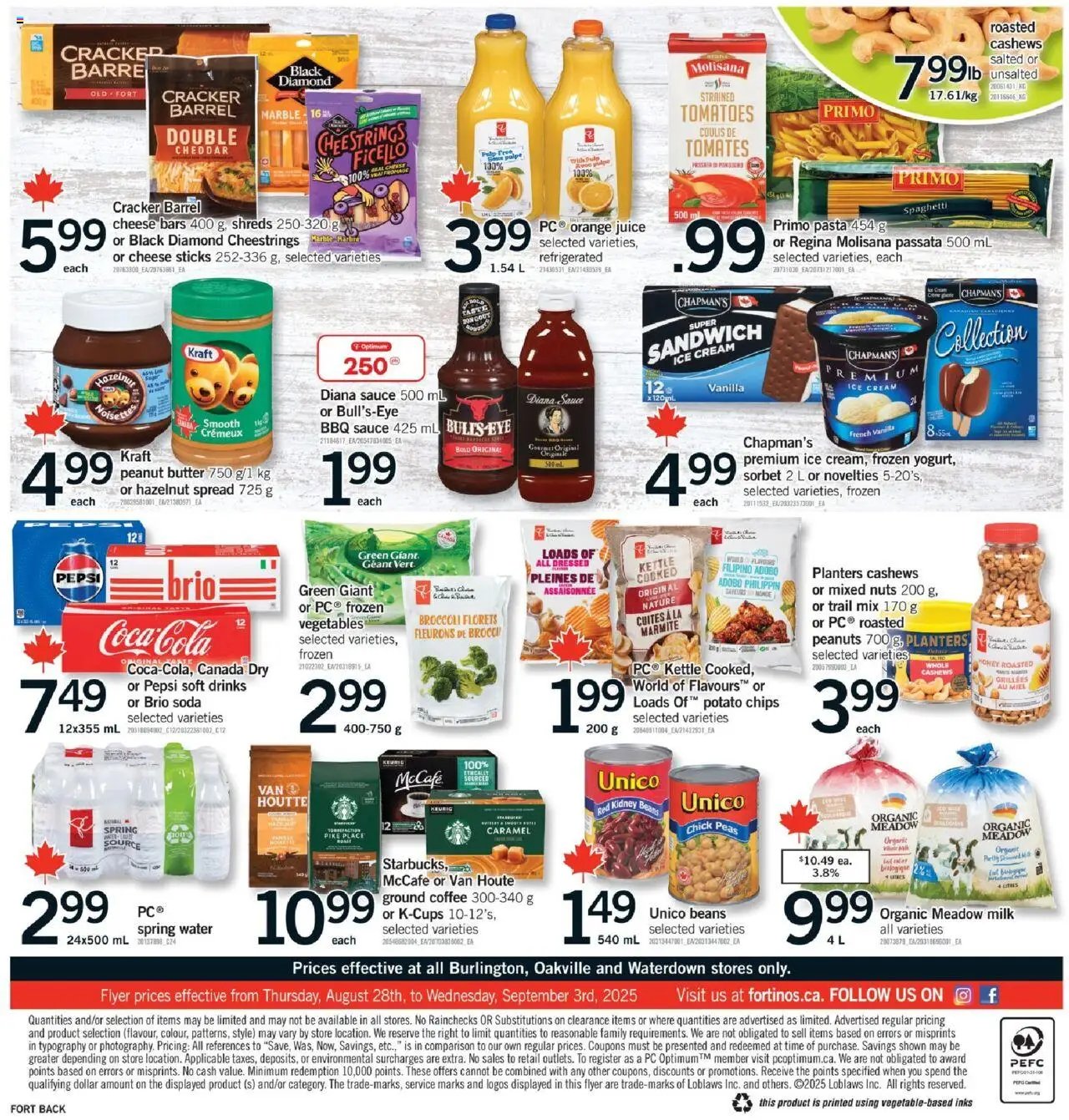 Fortinos weekly flyer / circulaire