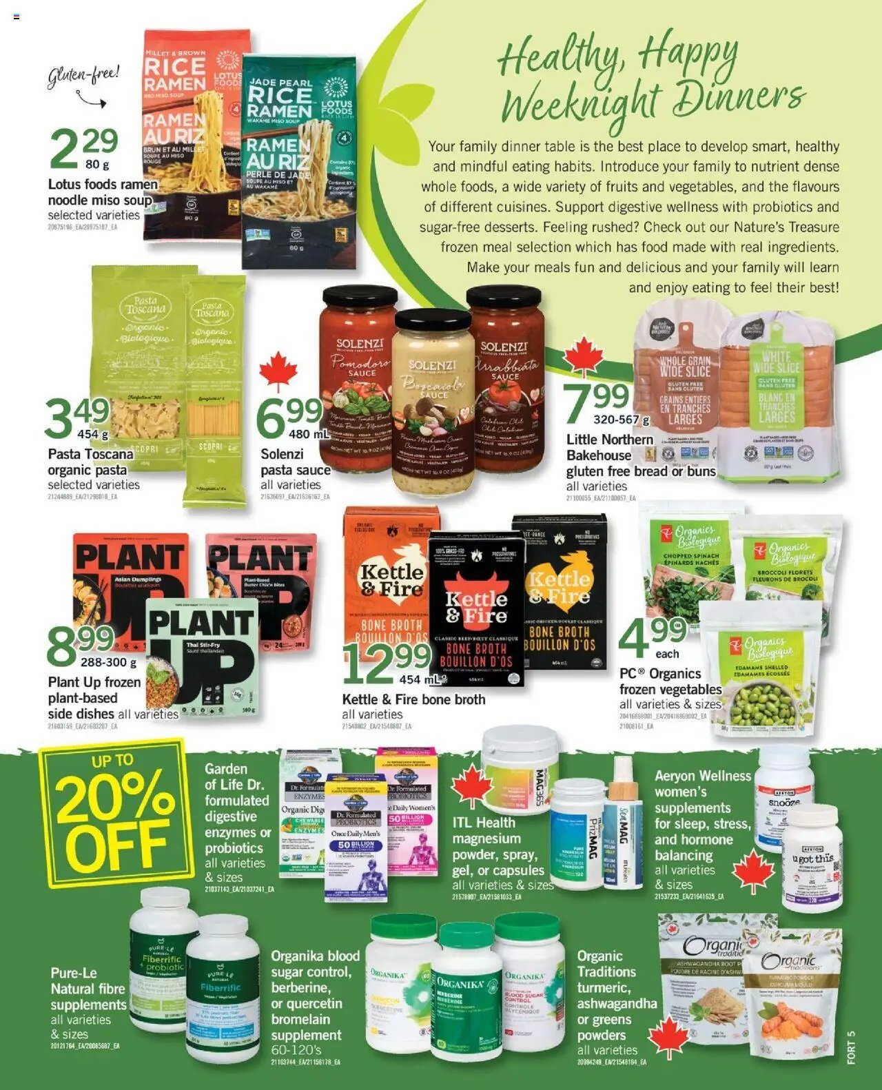Fortinos weekly flyer / circulaire