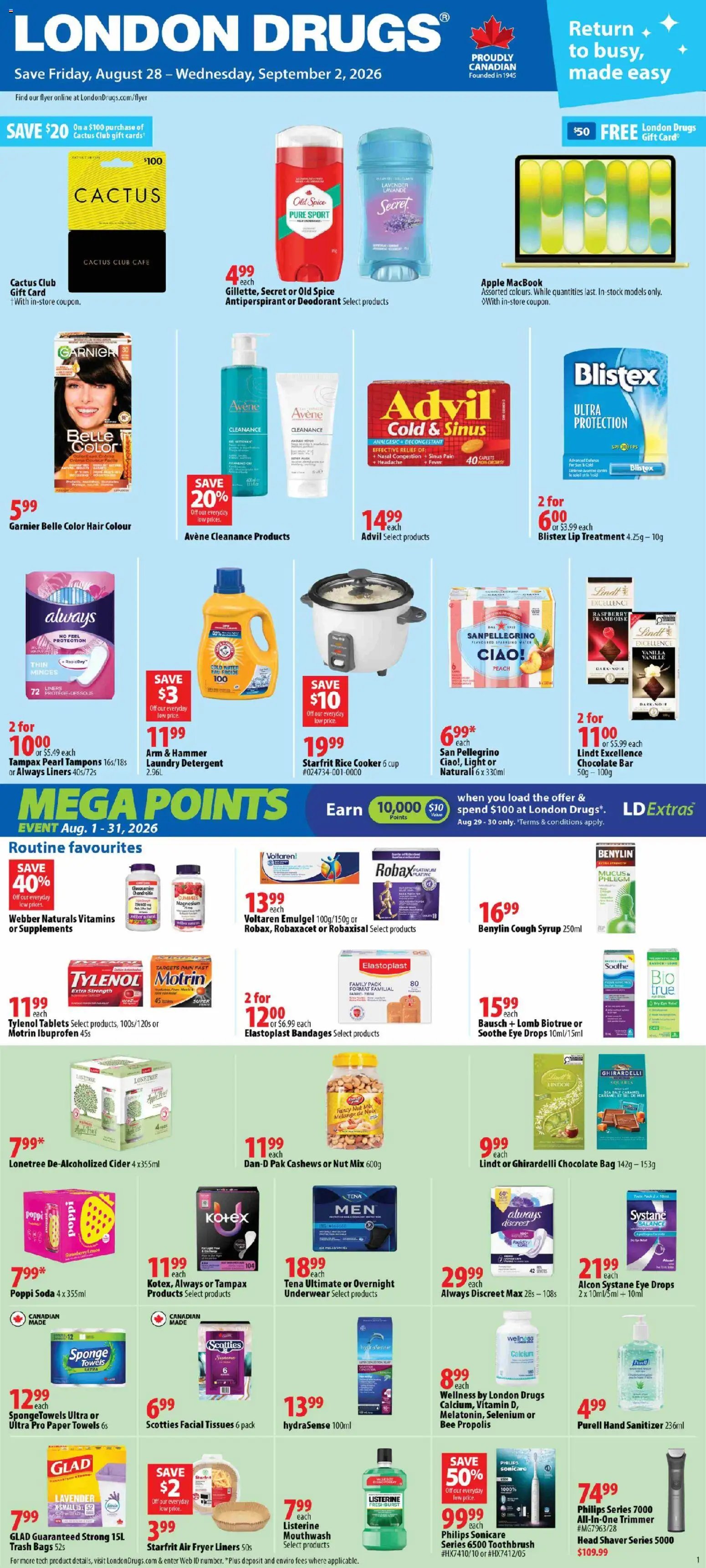 London Drugs weekly flyer / circulaire