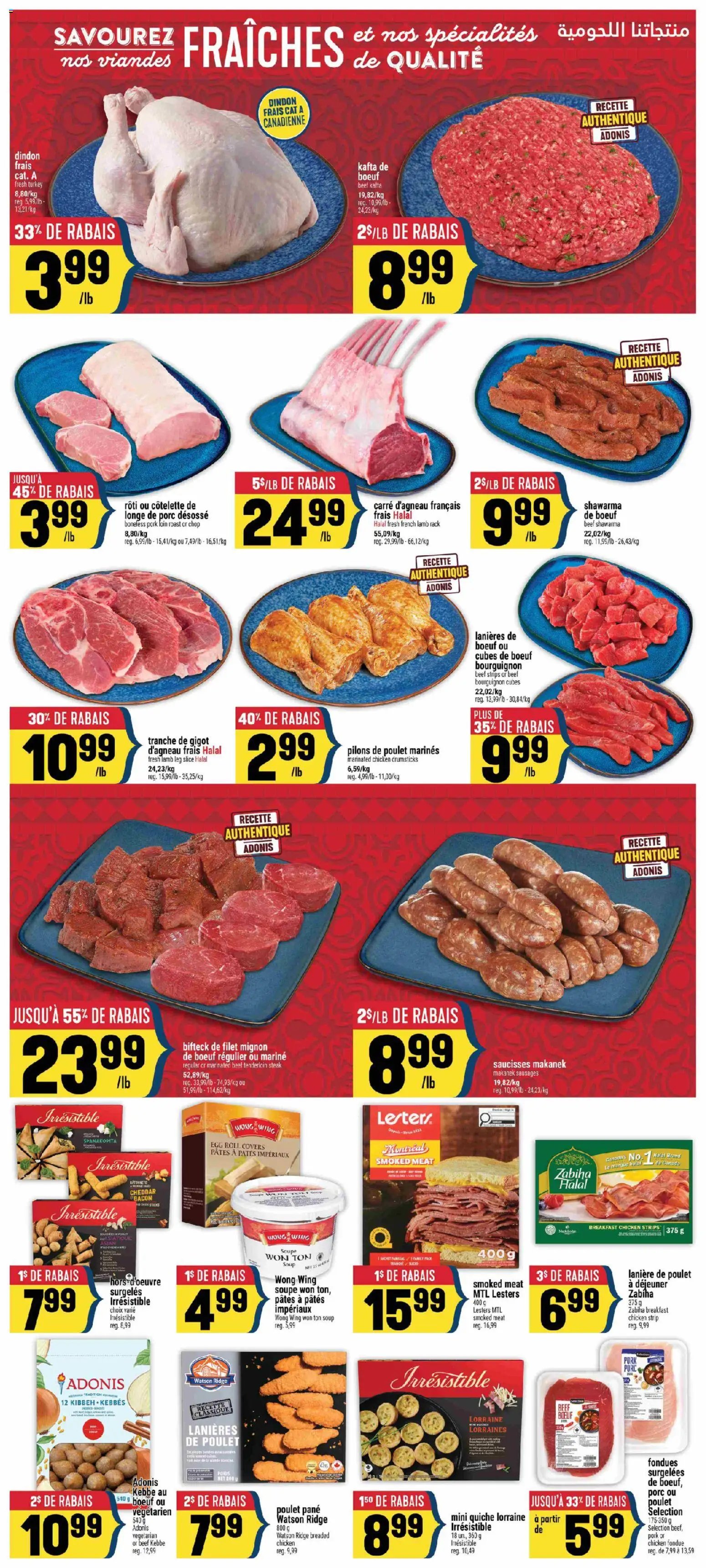 Adonis weekly flyer