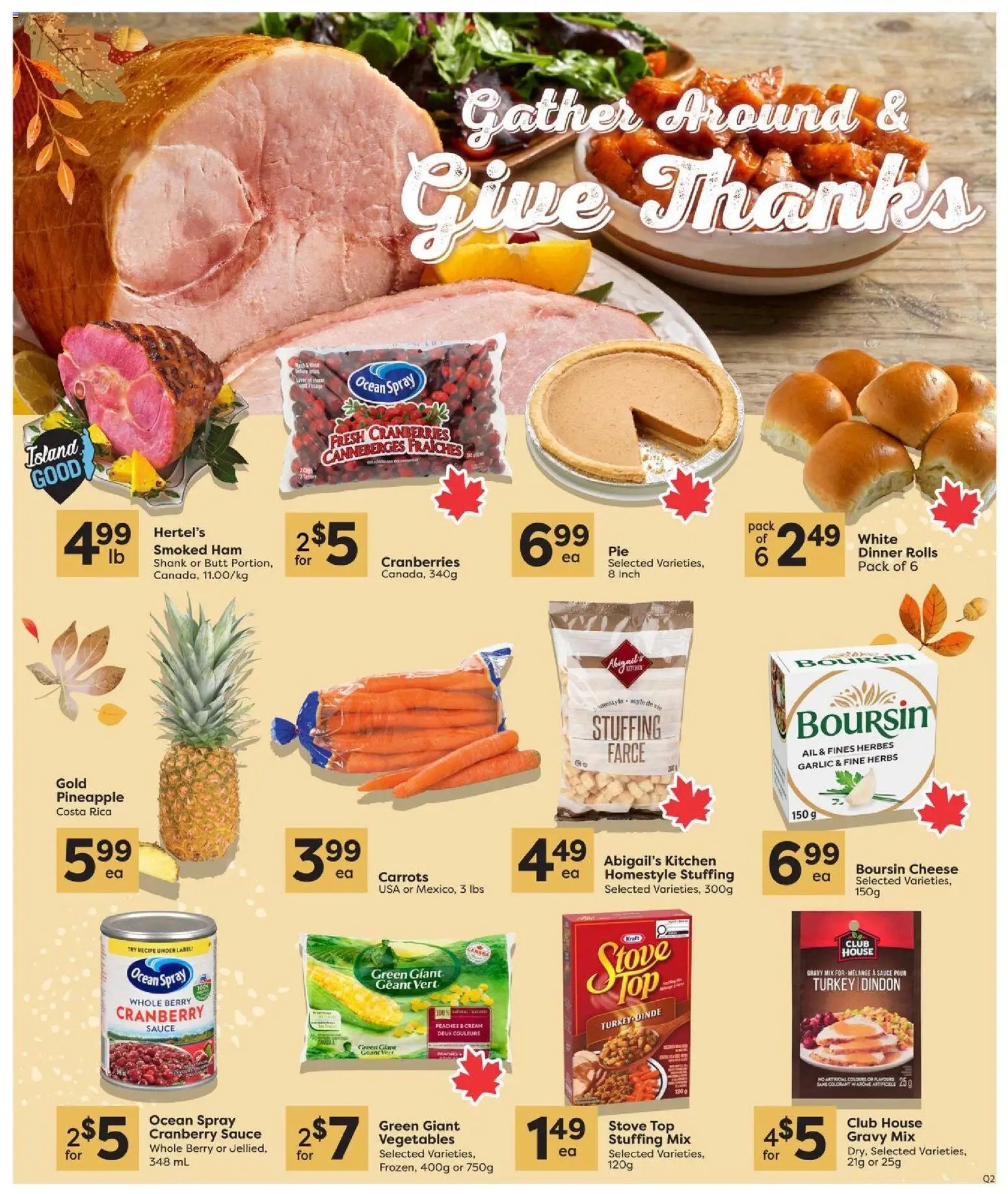 Quality Foods weekly flyer / circulaire