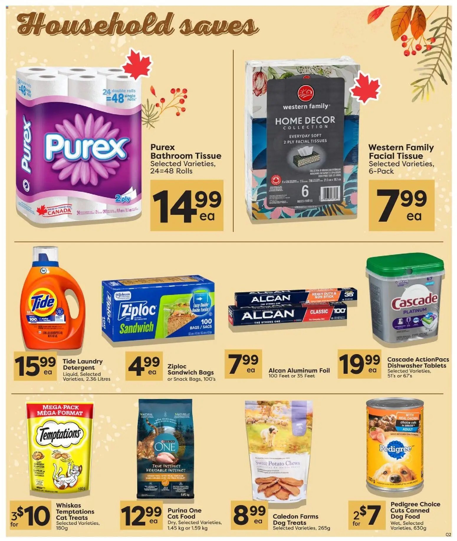 Quality Foods weekly flyer / circulaire